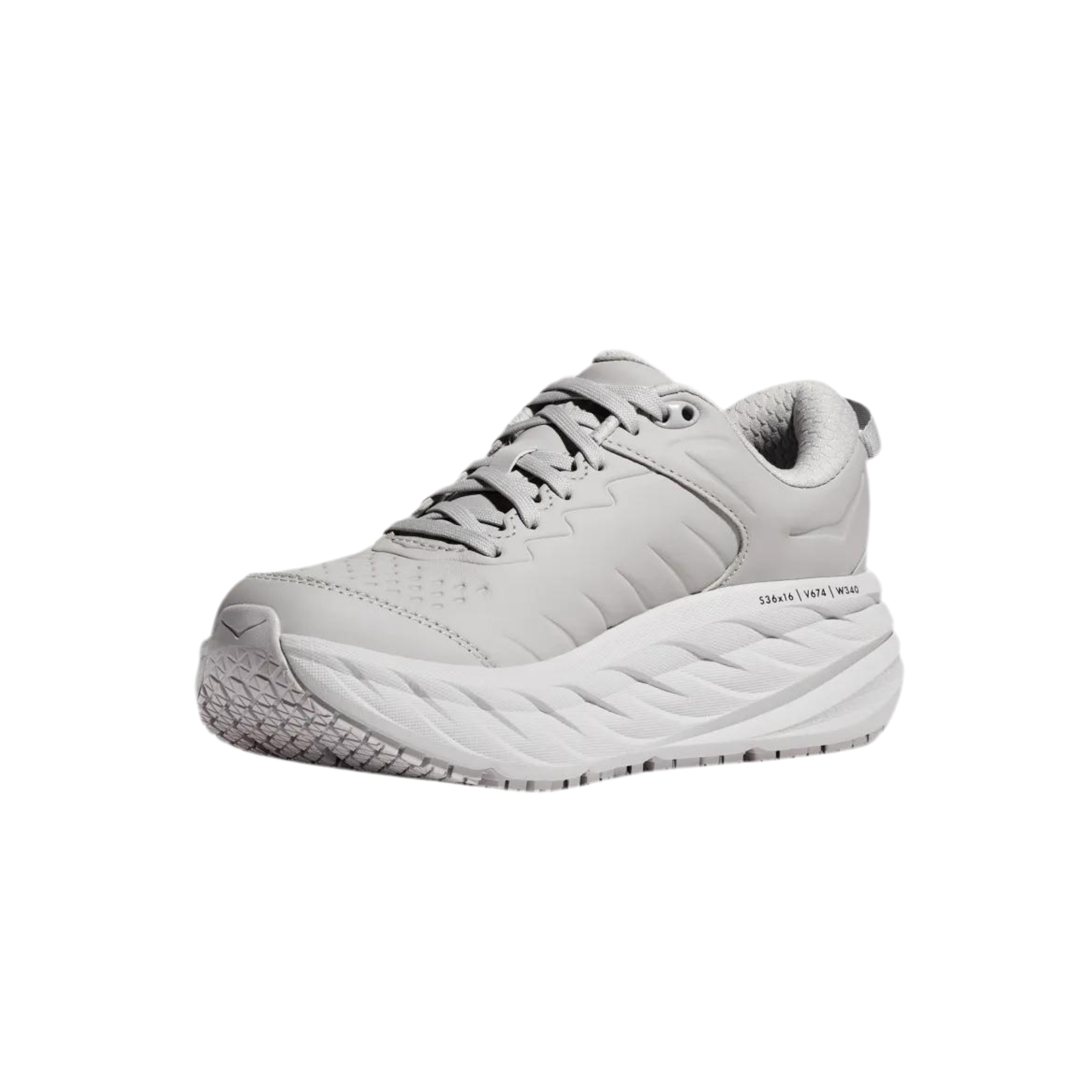 Hoka Women Bondi SR - Harbor Mist Lunar Rock