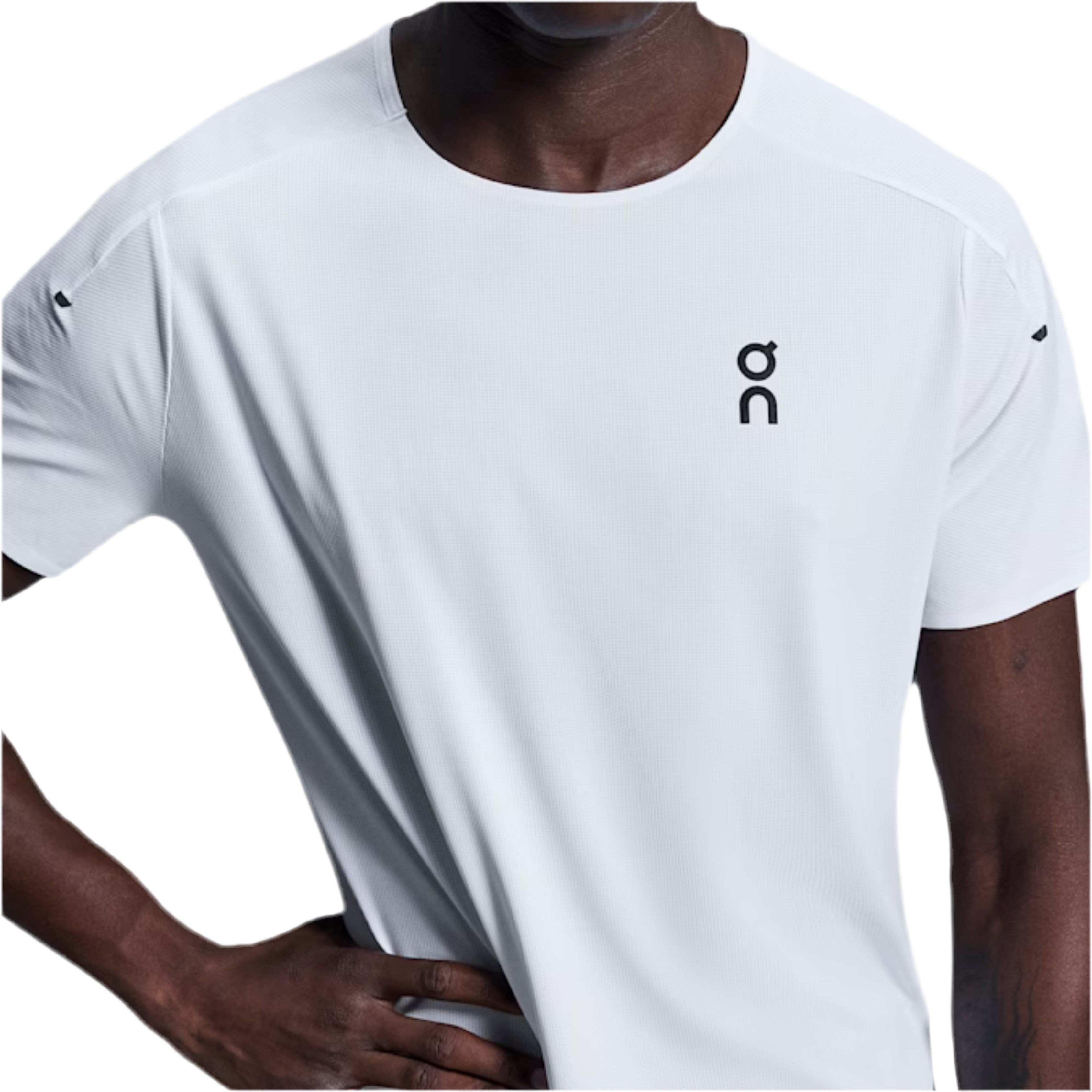 ON Men Performance-T - White Silver