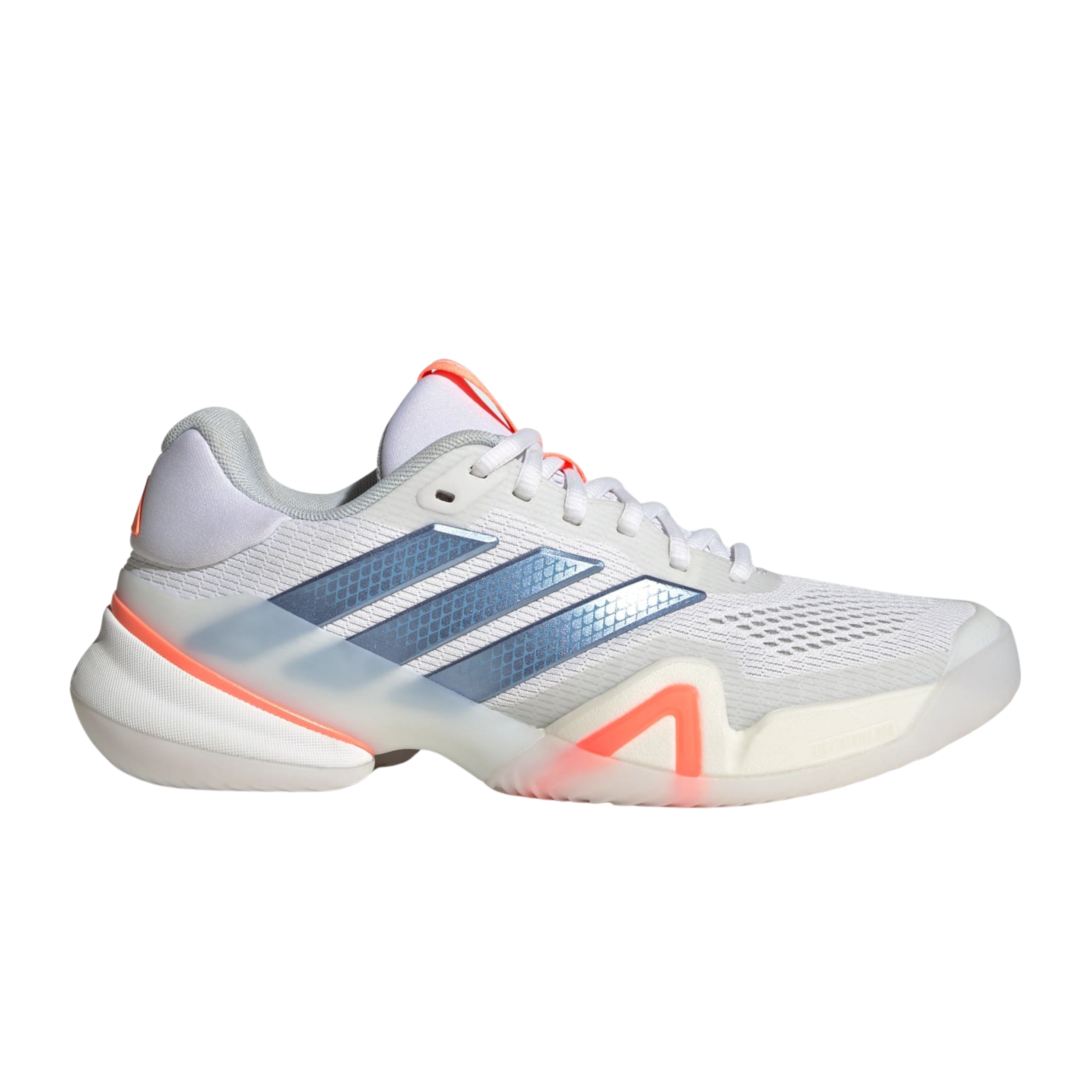 Adidas Women Barricade 14 - Cloud White Halo Blue