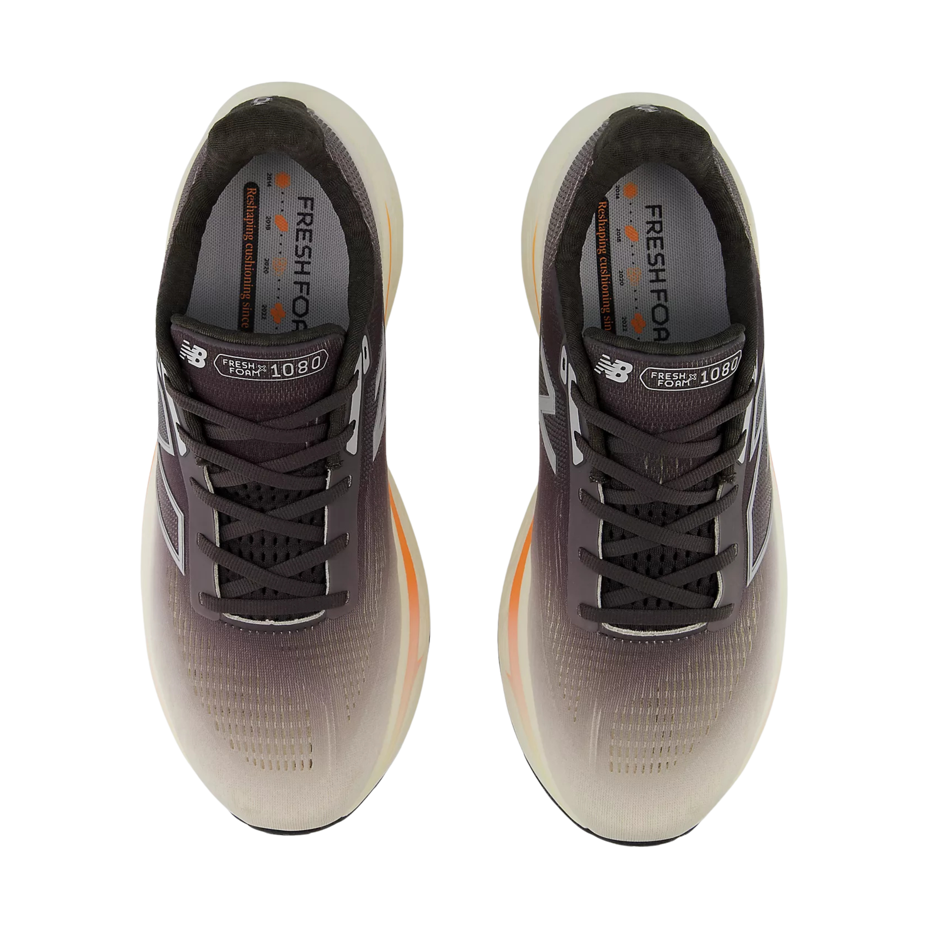 New Balance Men Fresh Foam X 1080 - Black Cement Angora