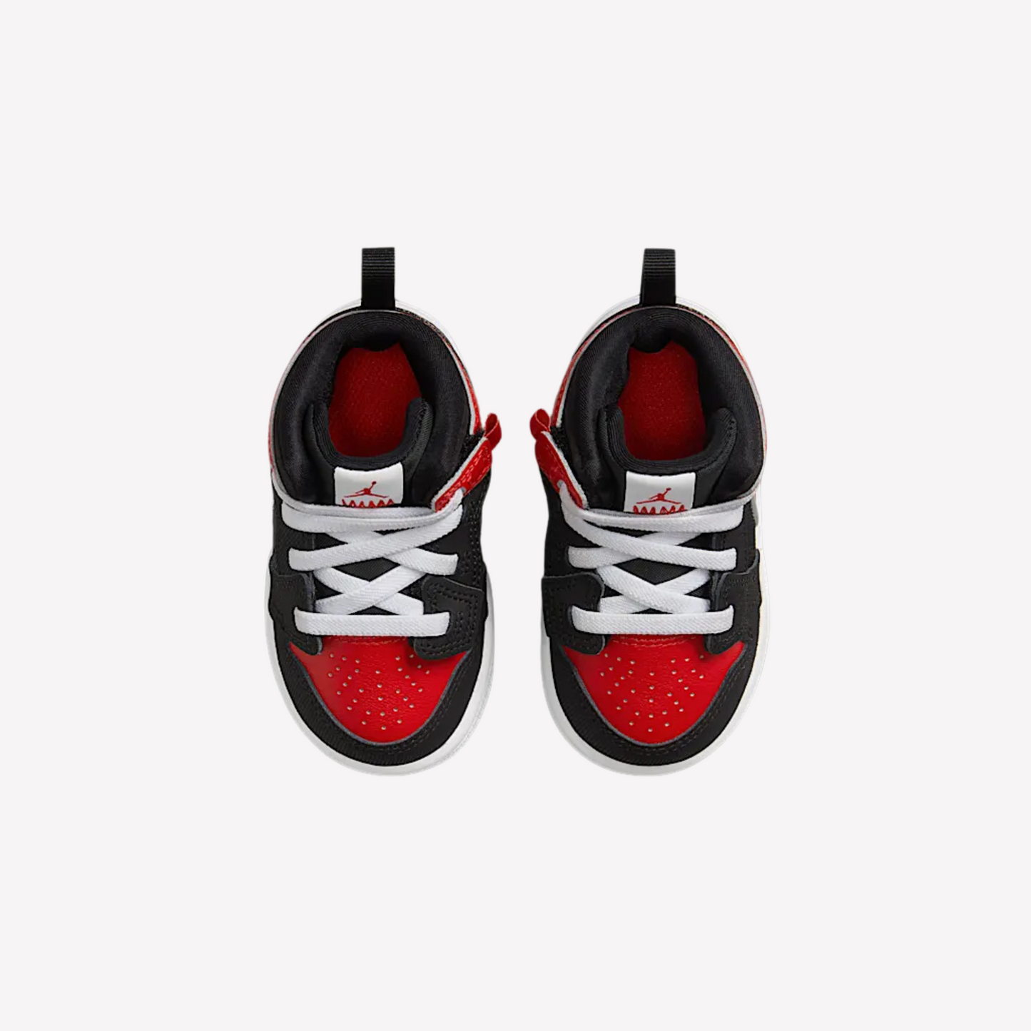 Nike Boys Toddler Jordan 1 Mid RM EasyOn - Black Red