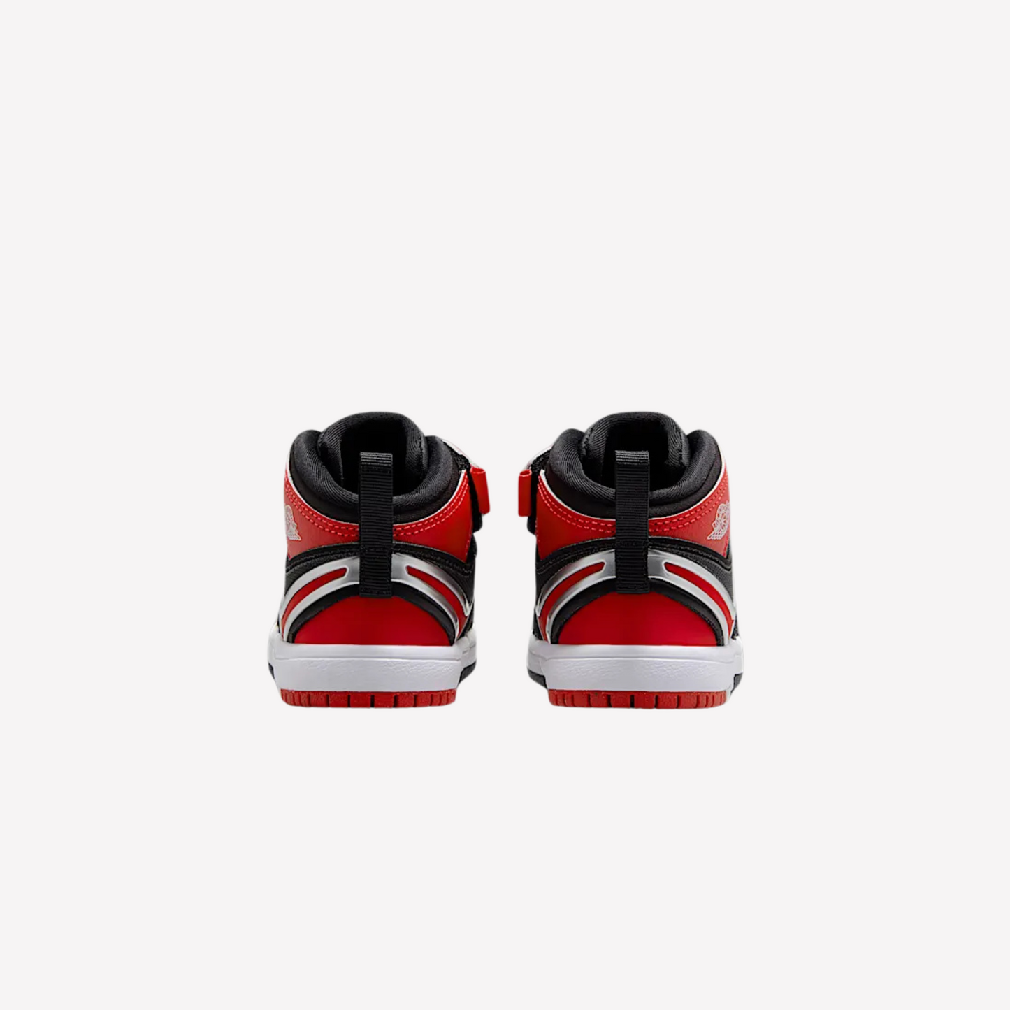 Nike Boys Toddler Jordan 1 Mid RM EasyOn - Black Red