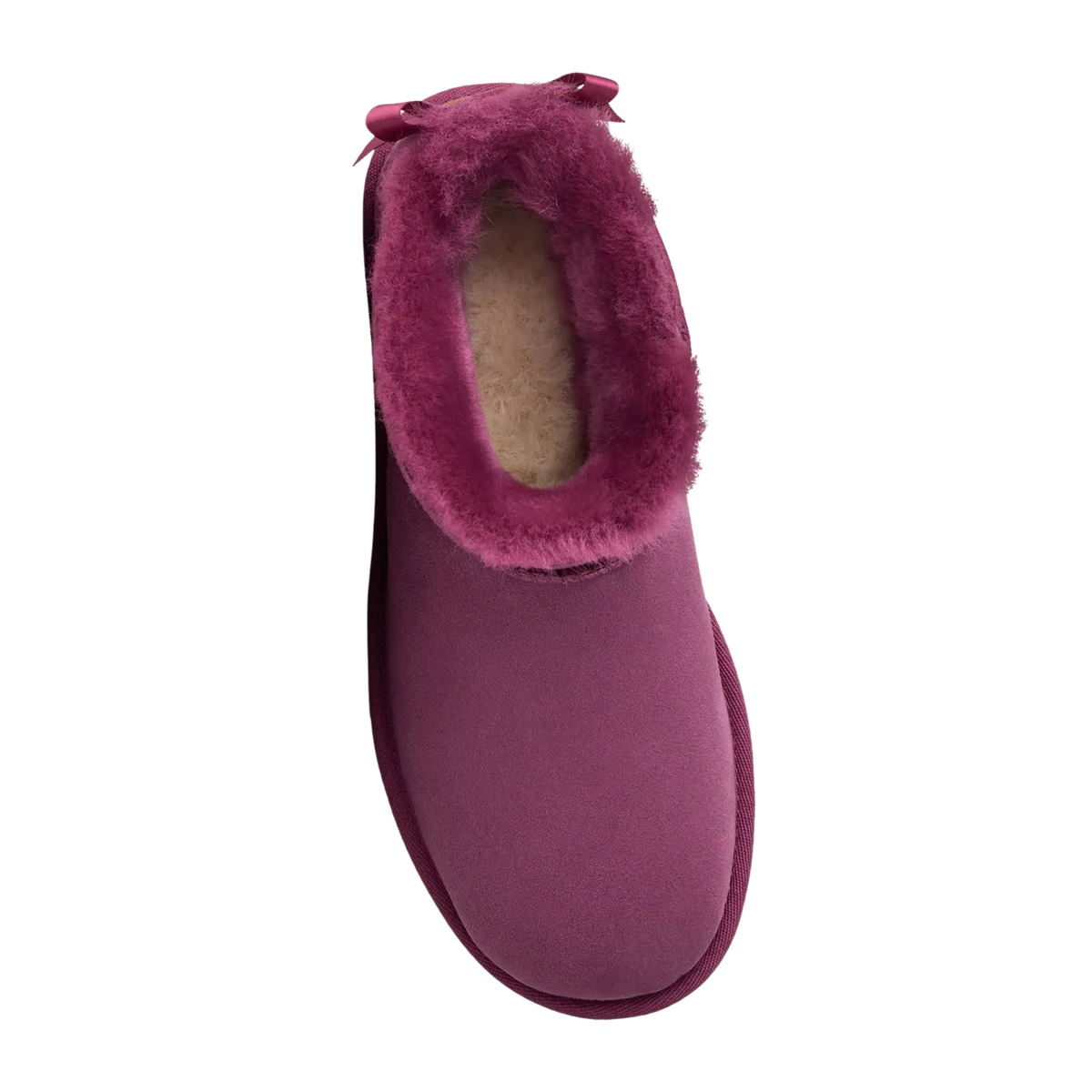 UGG Women Ultra Mini Bailey Bow - Dark Winterberry