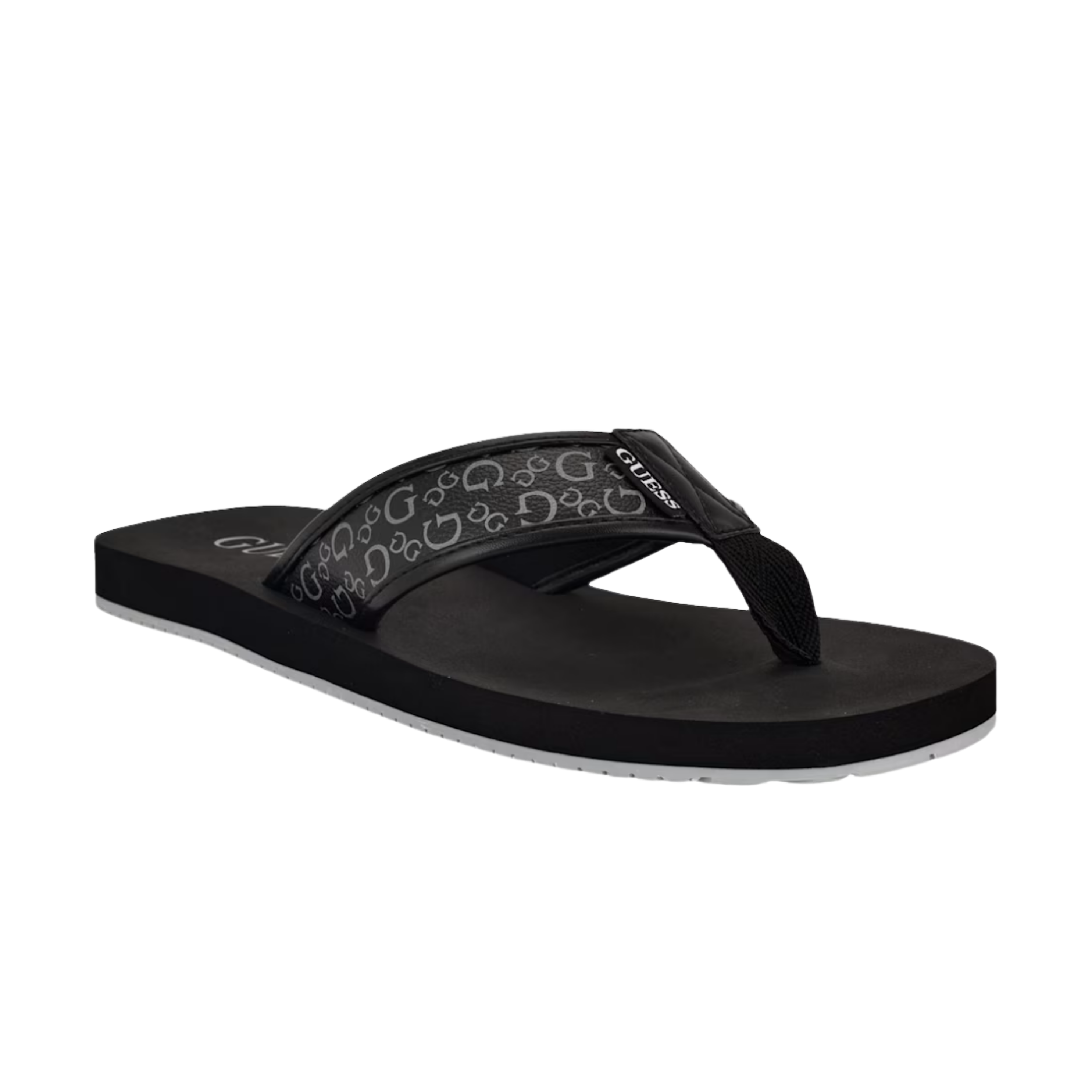 Guess Men Durban Casual Logo - Black