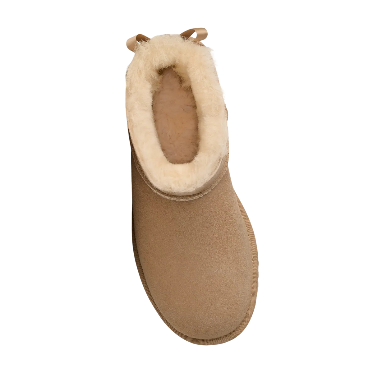 UGG Women Ultra Mini Bailey Bow - Sand