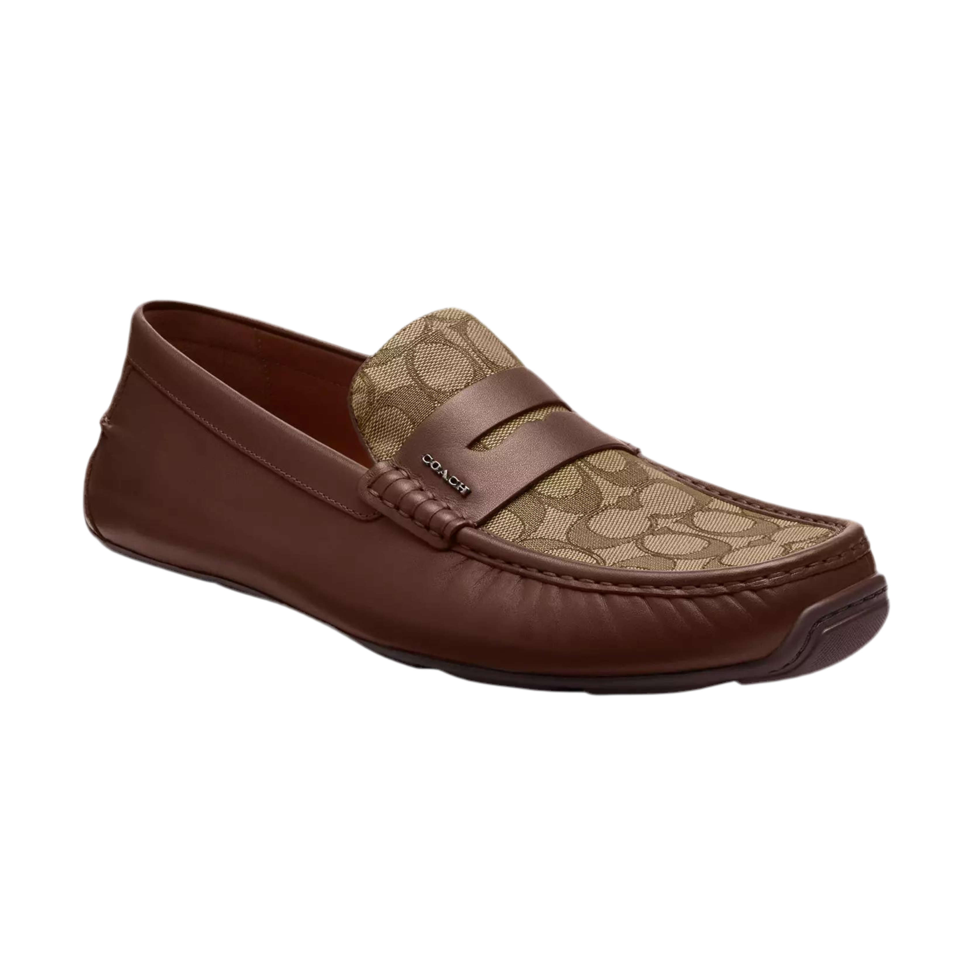 COACH Men's Liam Driver - Dark Saddle