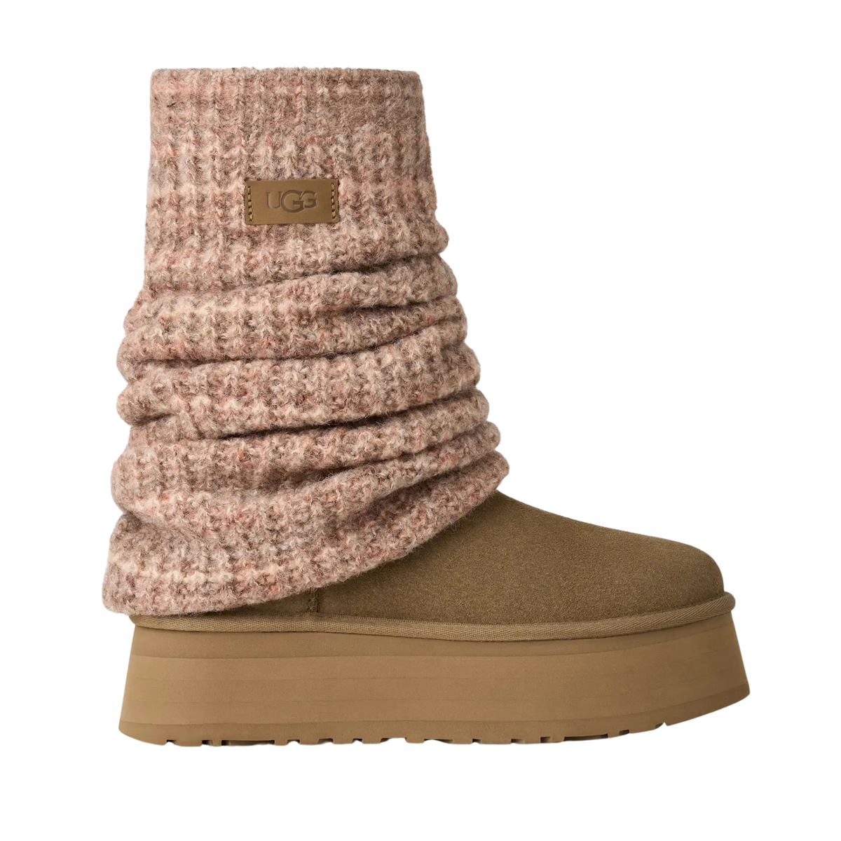 UGG Women Classic Mini Dipper Legwarmer - Light Bronze
