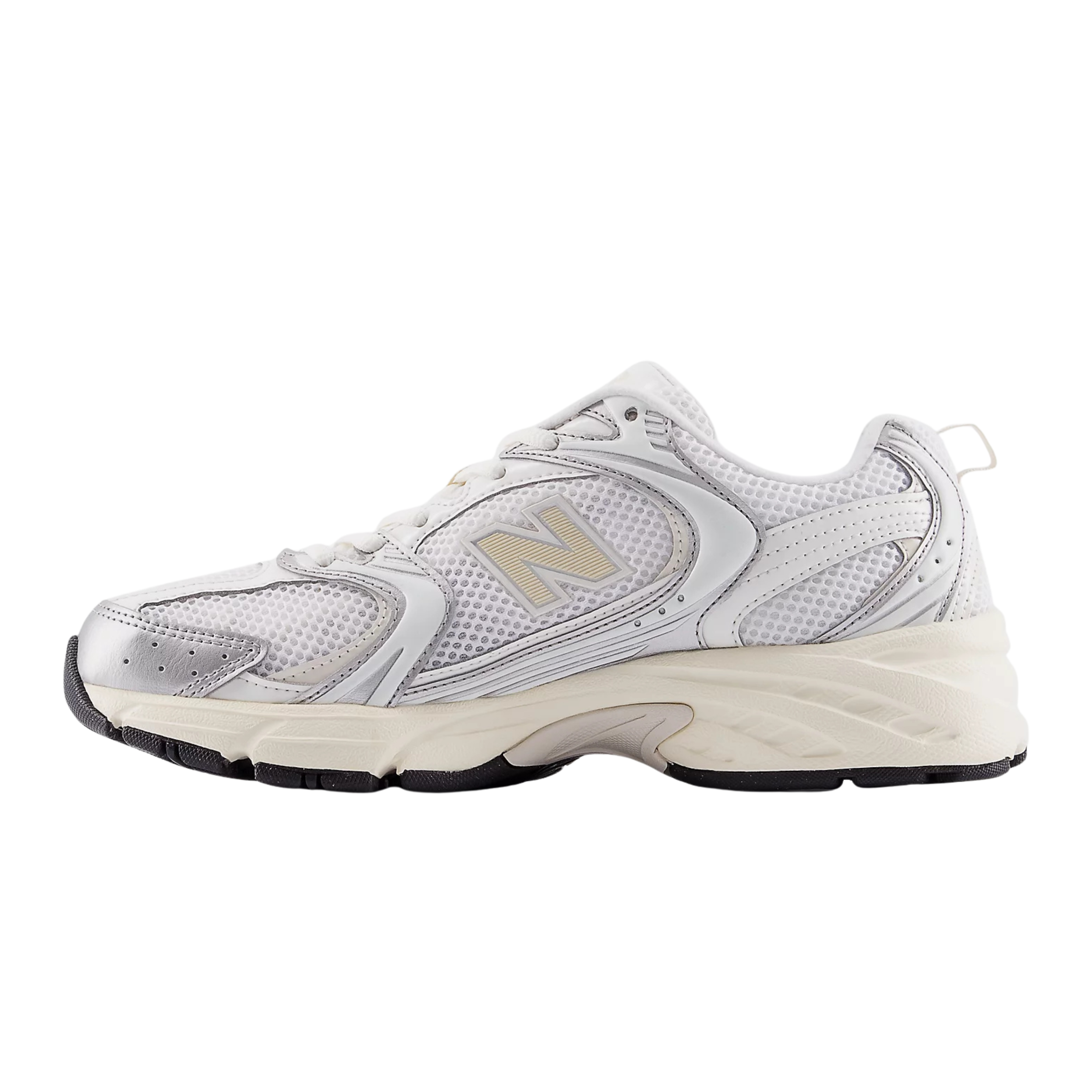 New Balance Women 530 Sneaker - Silver Metallic Linen