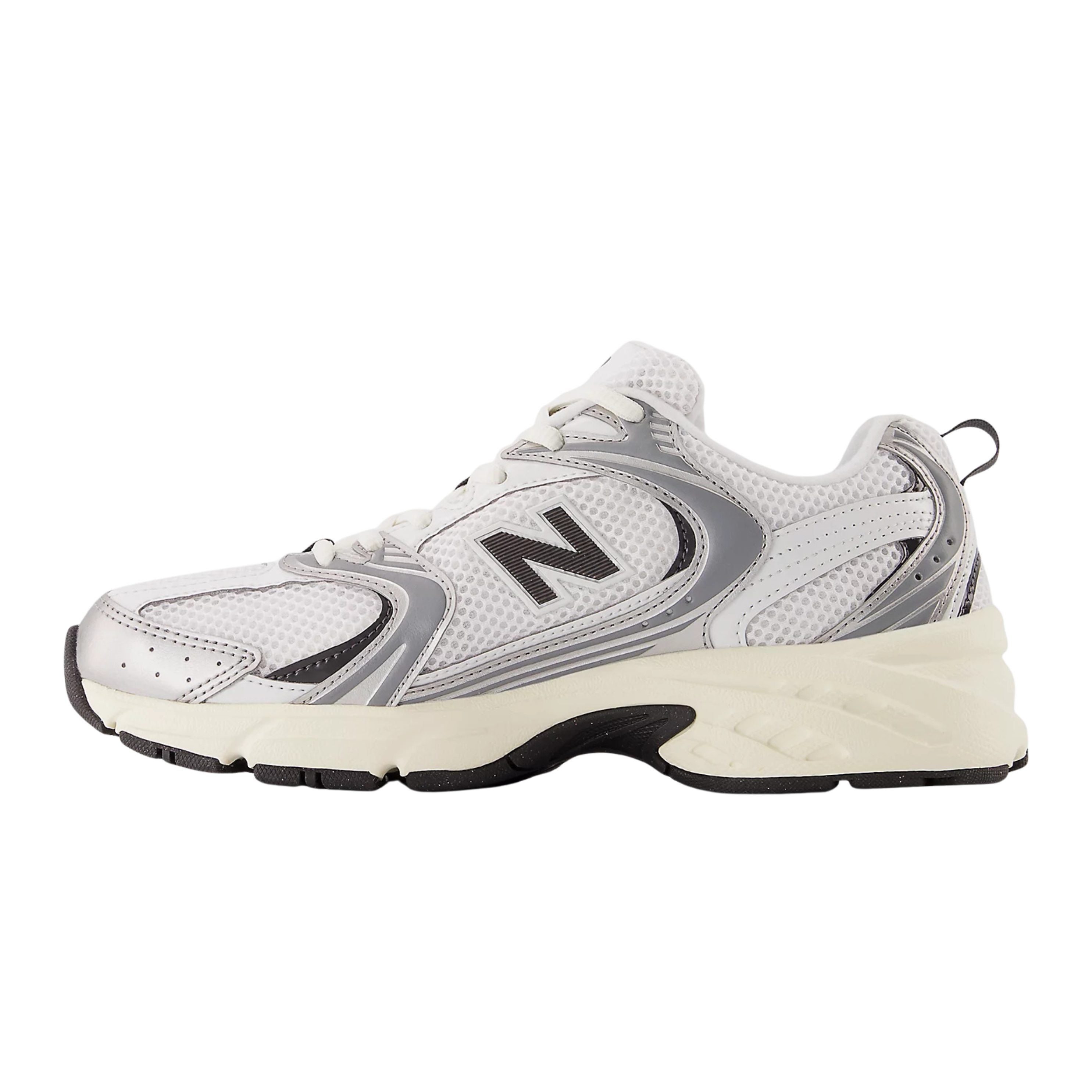 New Balance Women 530 Sneaker - Silver Metallic Black