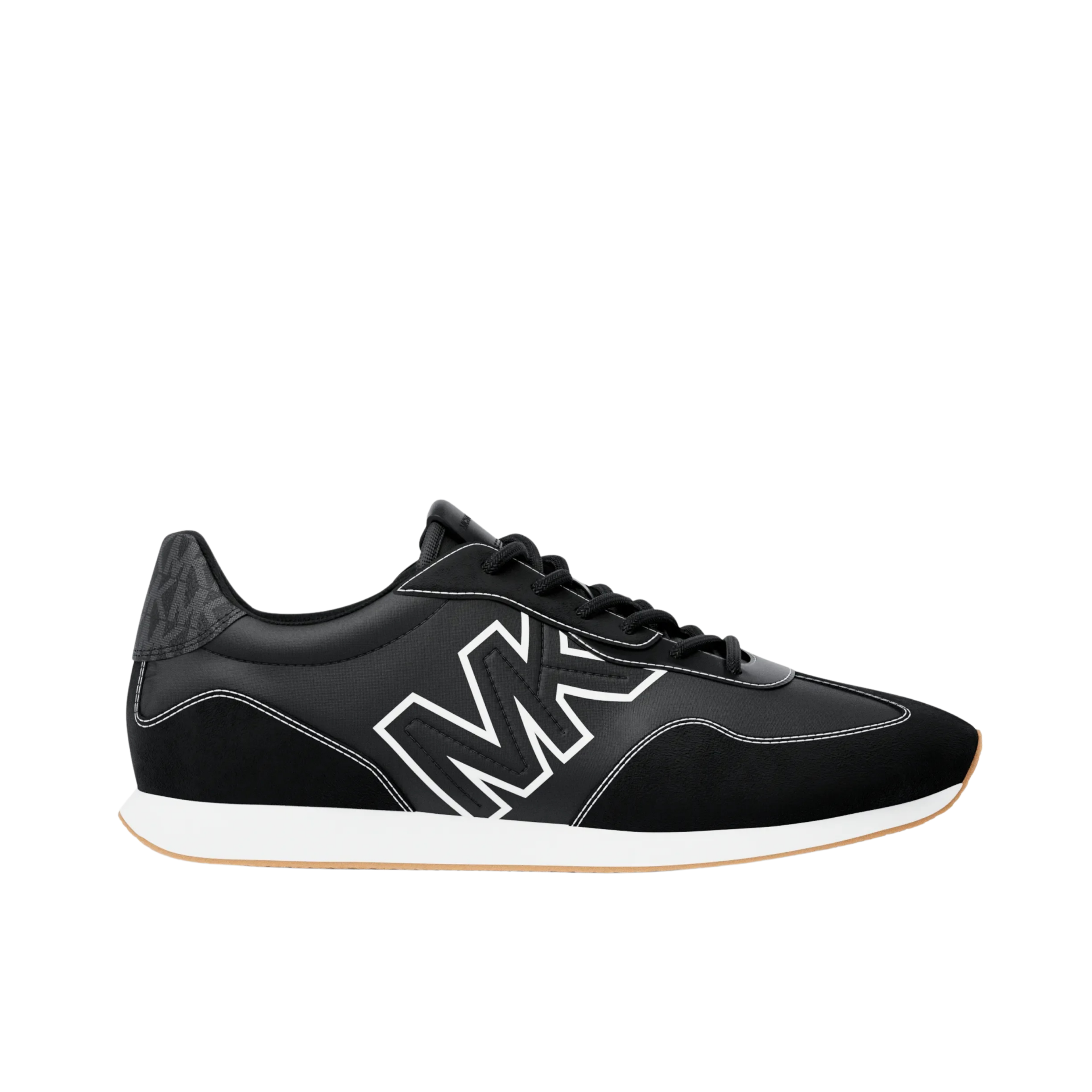 Michael Kors Men Essex Mixed Media Trainer - Black