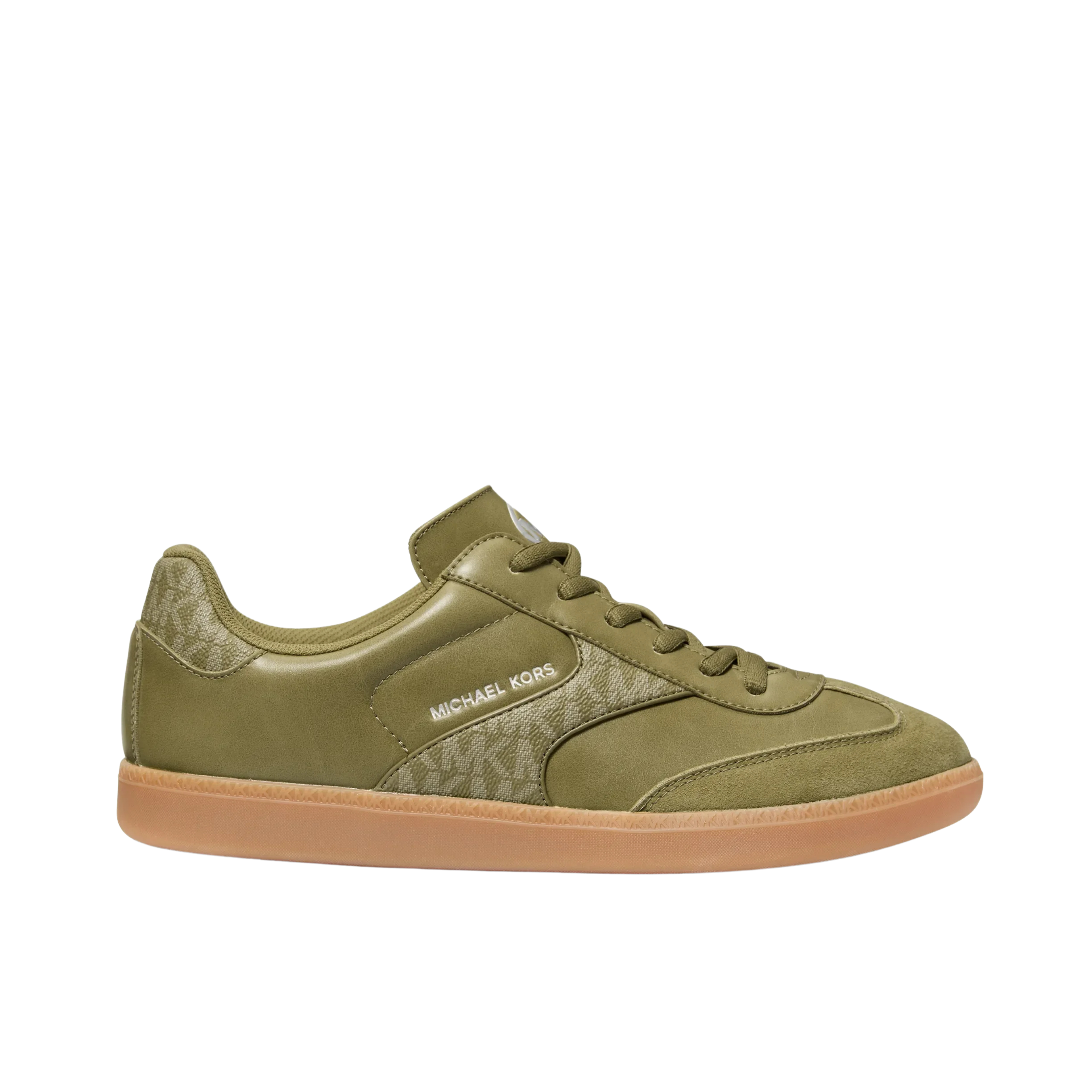 Michael Kors Men Benny Mixed Media Sneaker - Oregano