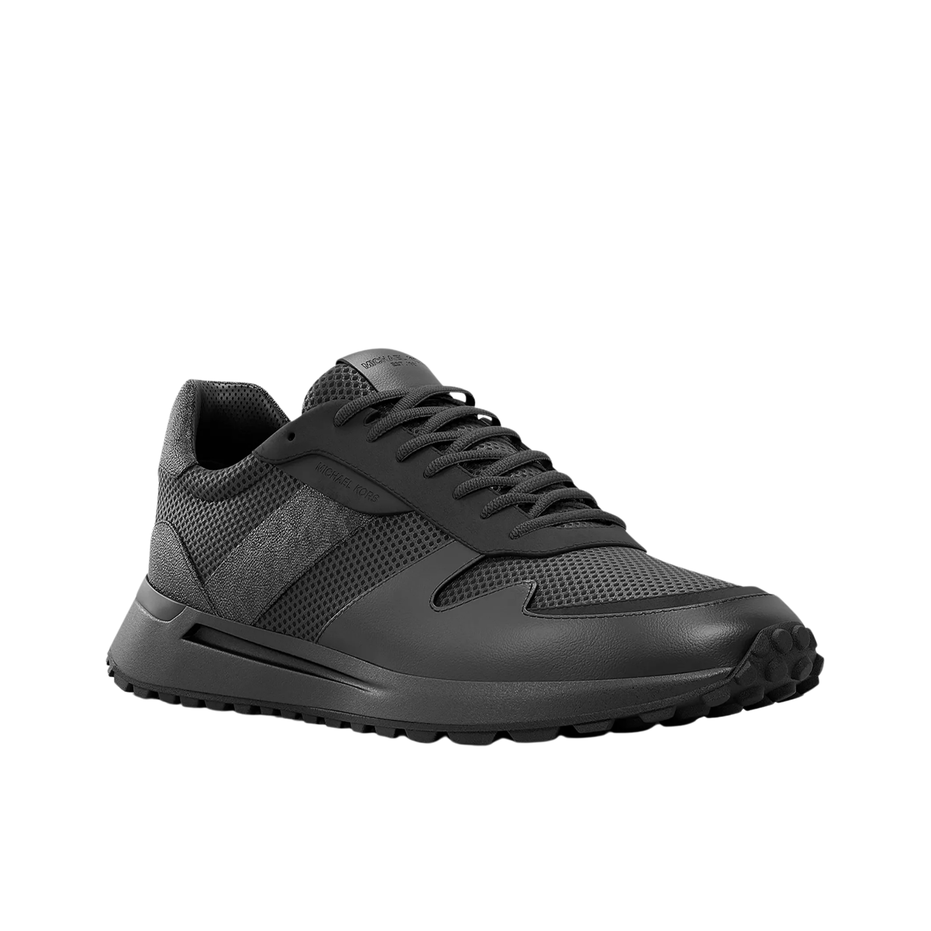 Michael Kors Men Dax Mixed Media Trainer - Black