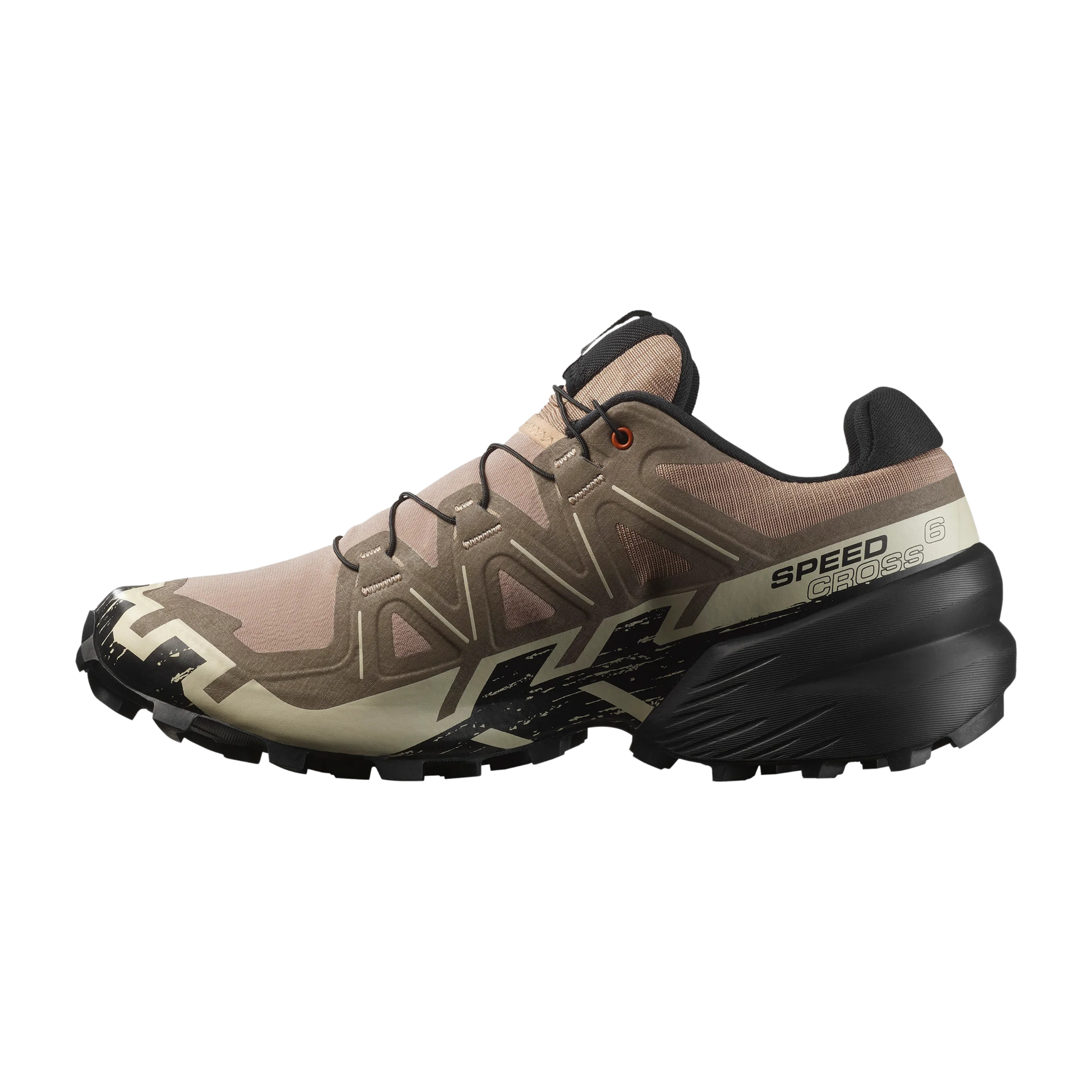 Salomon Men Speedcross 6 - Black Almond Milk