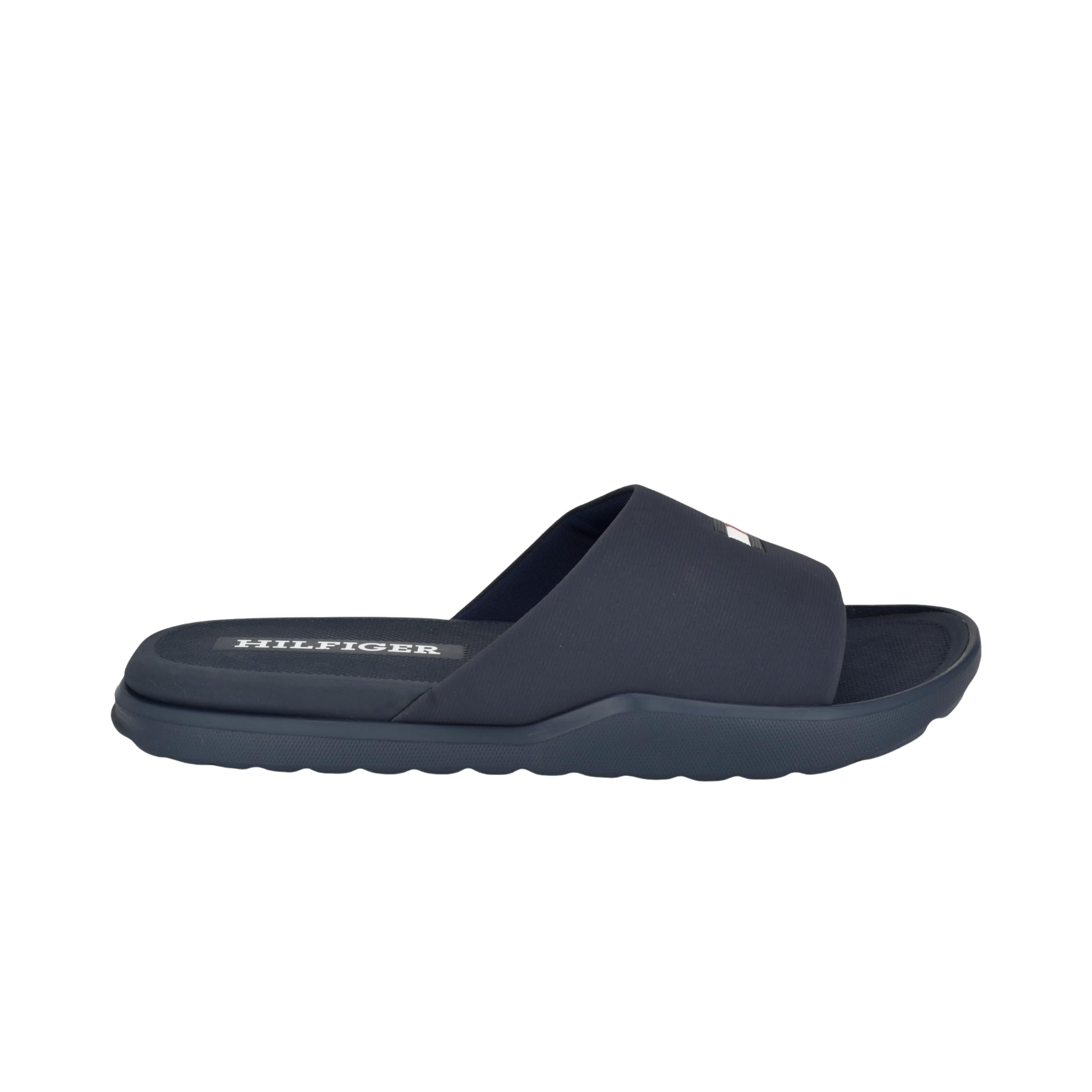 Tommy Hilfiger Men Marmo Slide Sandals - Navy Blue