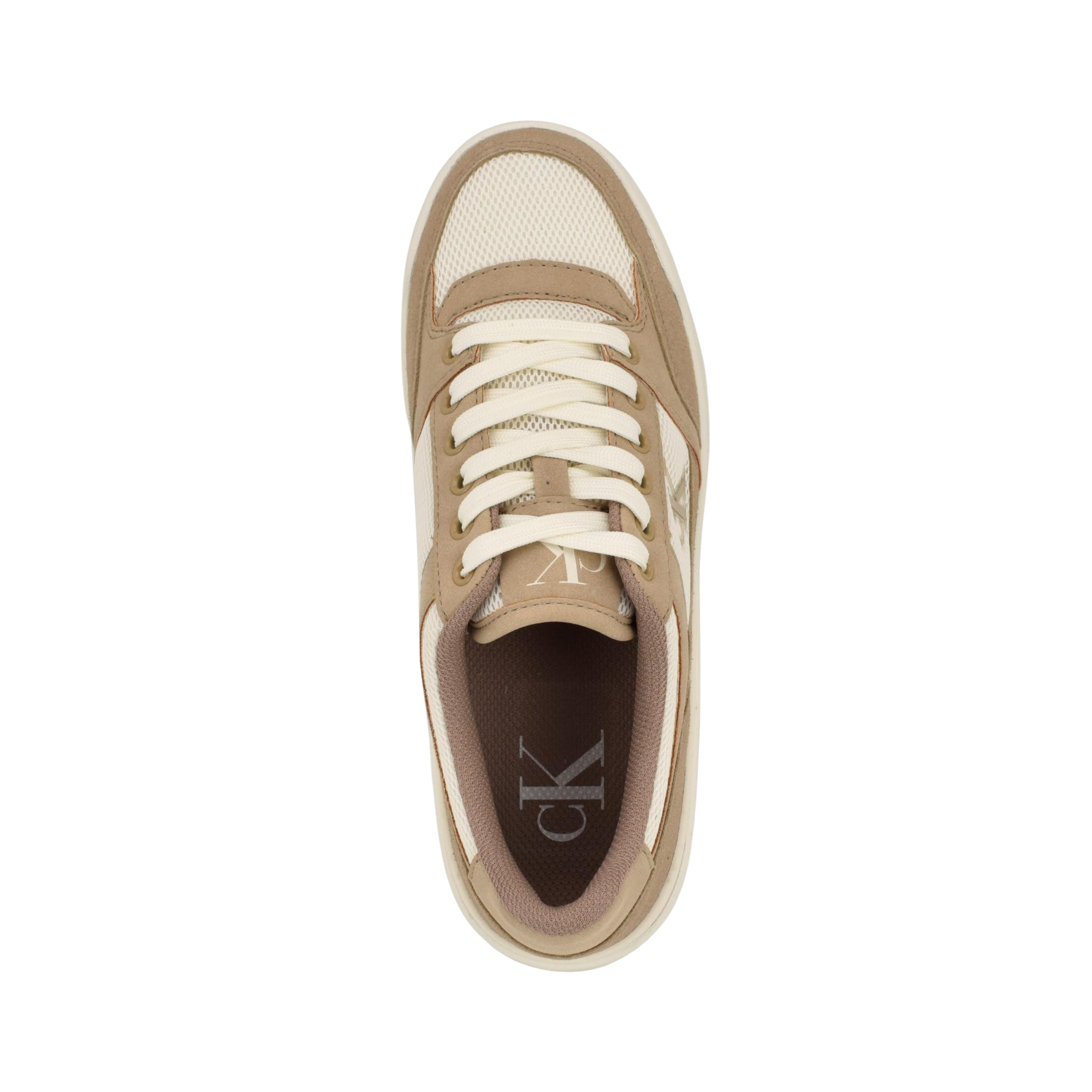 Calvin Klein Women Alondra Sneaker - Light Natural Multi