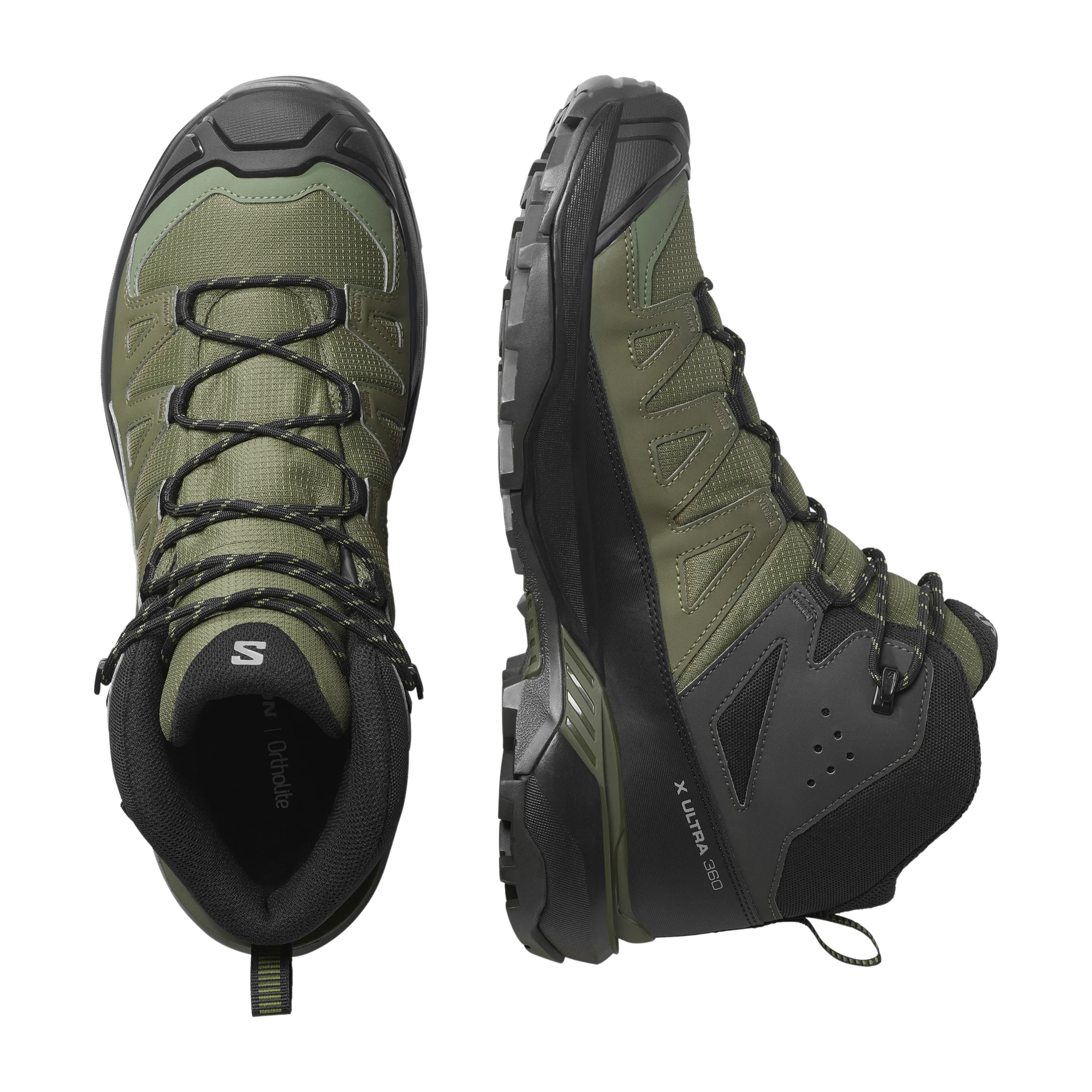 Salomon Men X Ultra 360 Mid Gore-Tex - Olive Night Black