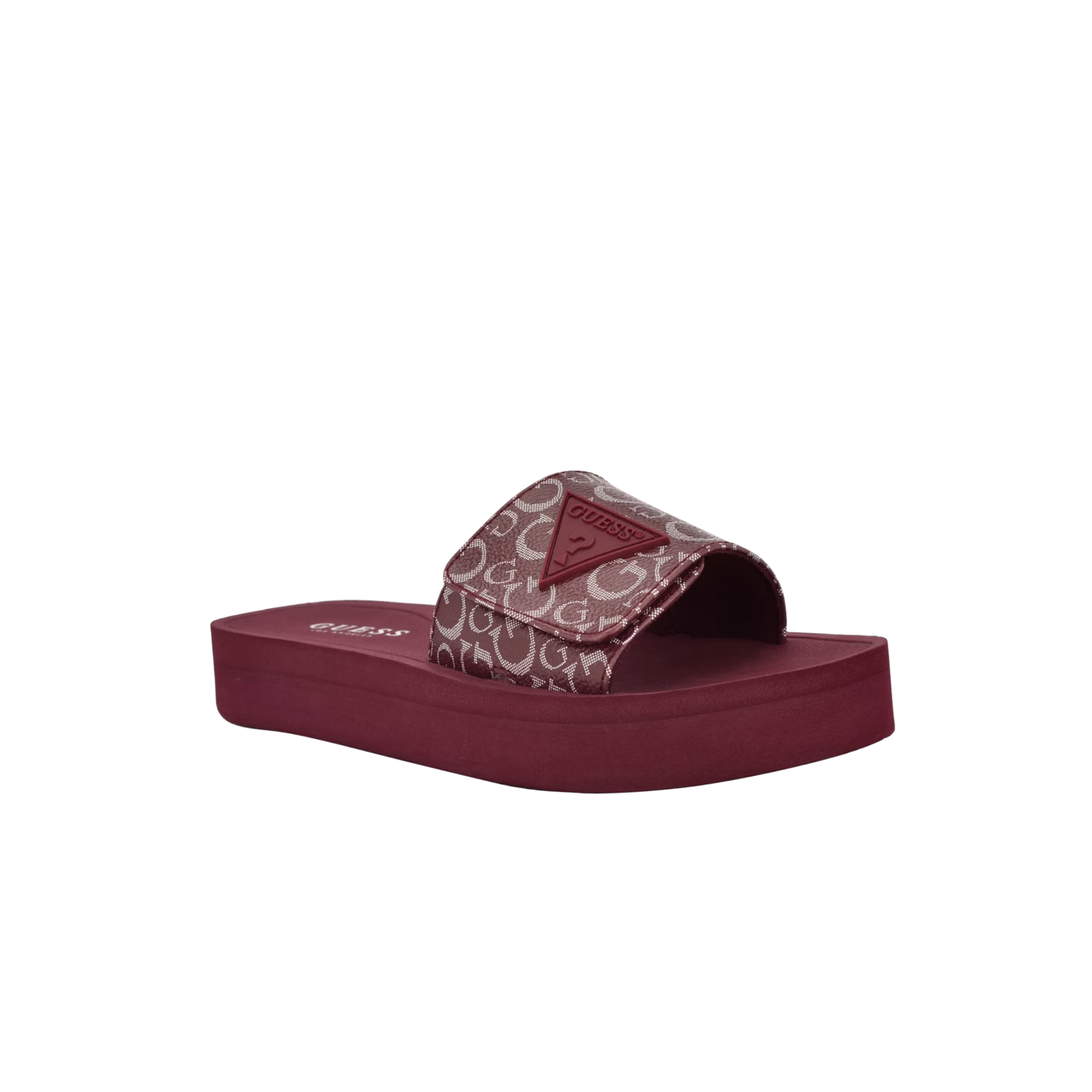 Guess Women Parties Logo Slides - Red