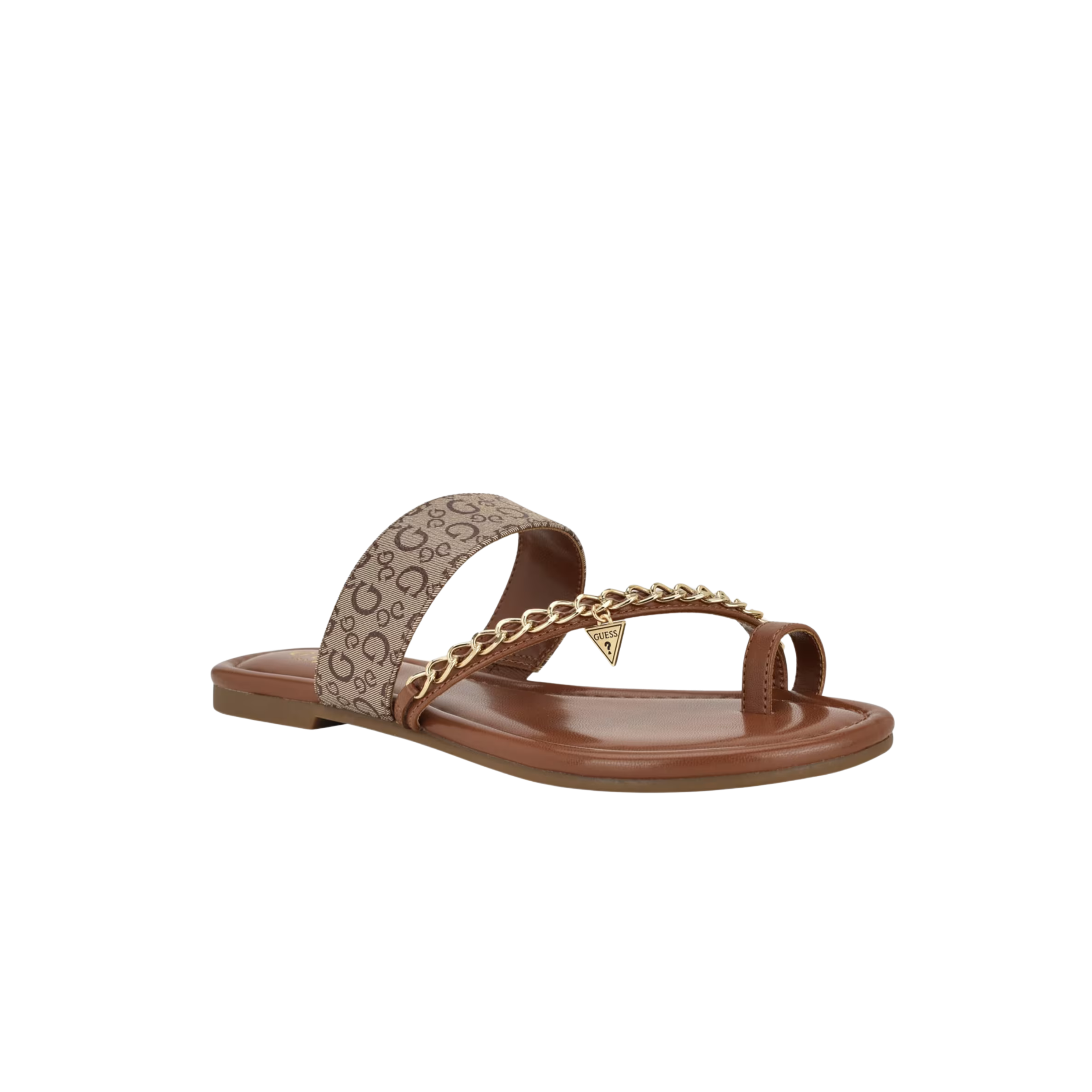 Guess Women Levvia Chain Sandals - Beige