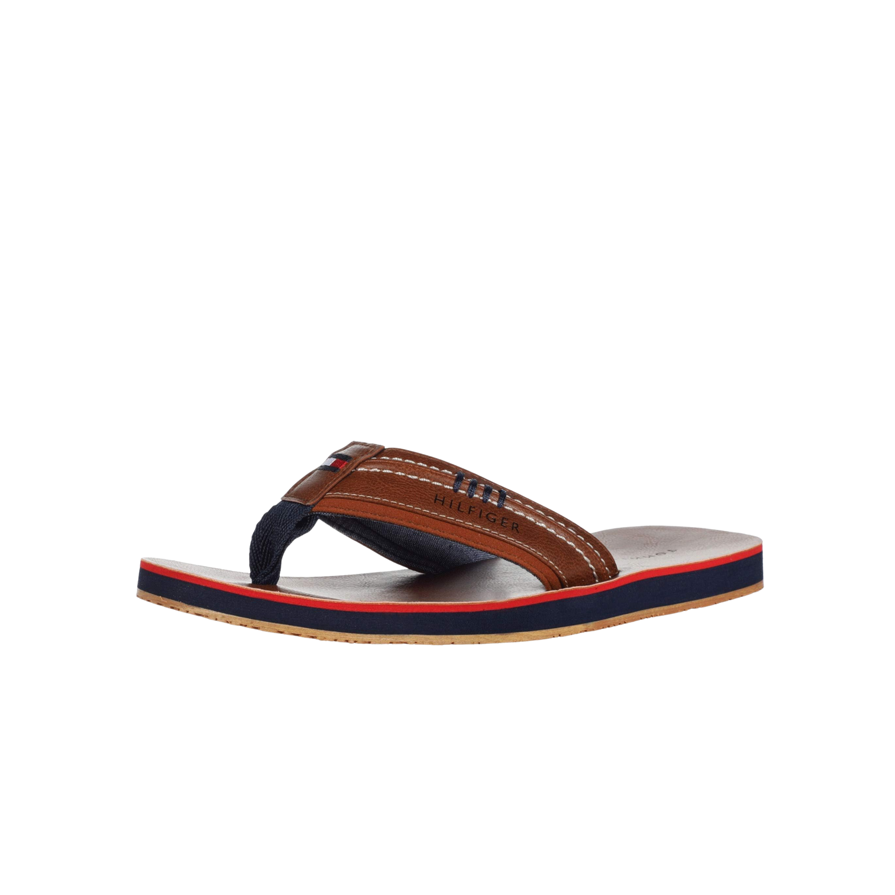Tommy Hilfiger Men Destino Sandals - Cognac