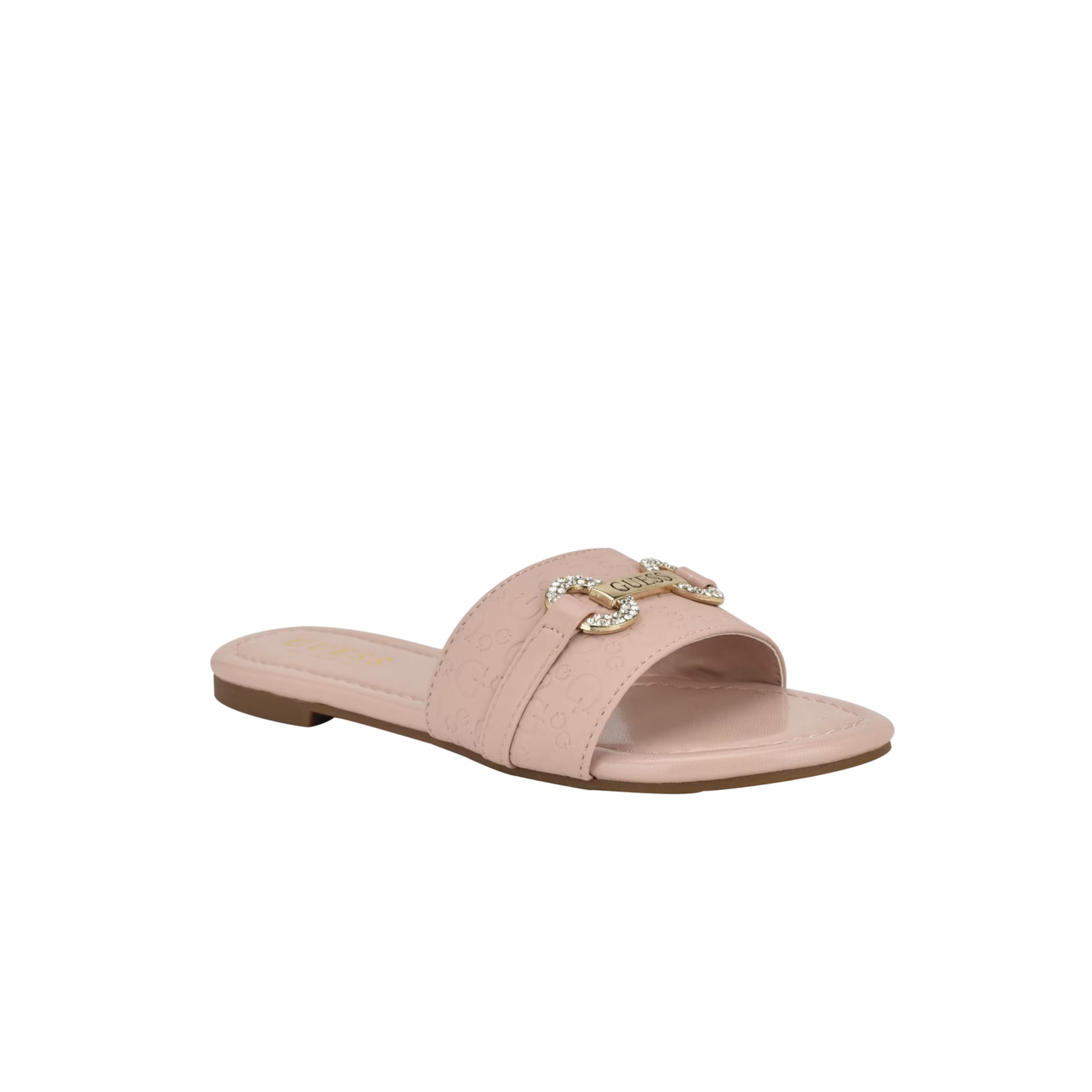 Guess Women Lamera Logo Slide Sandals - Pink