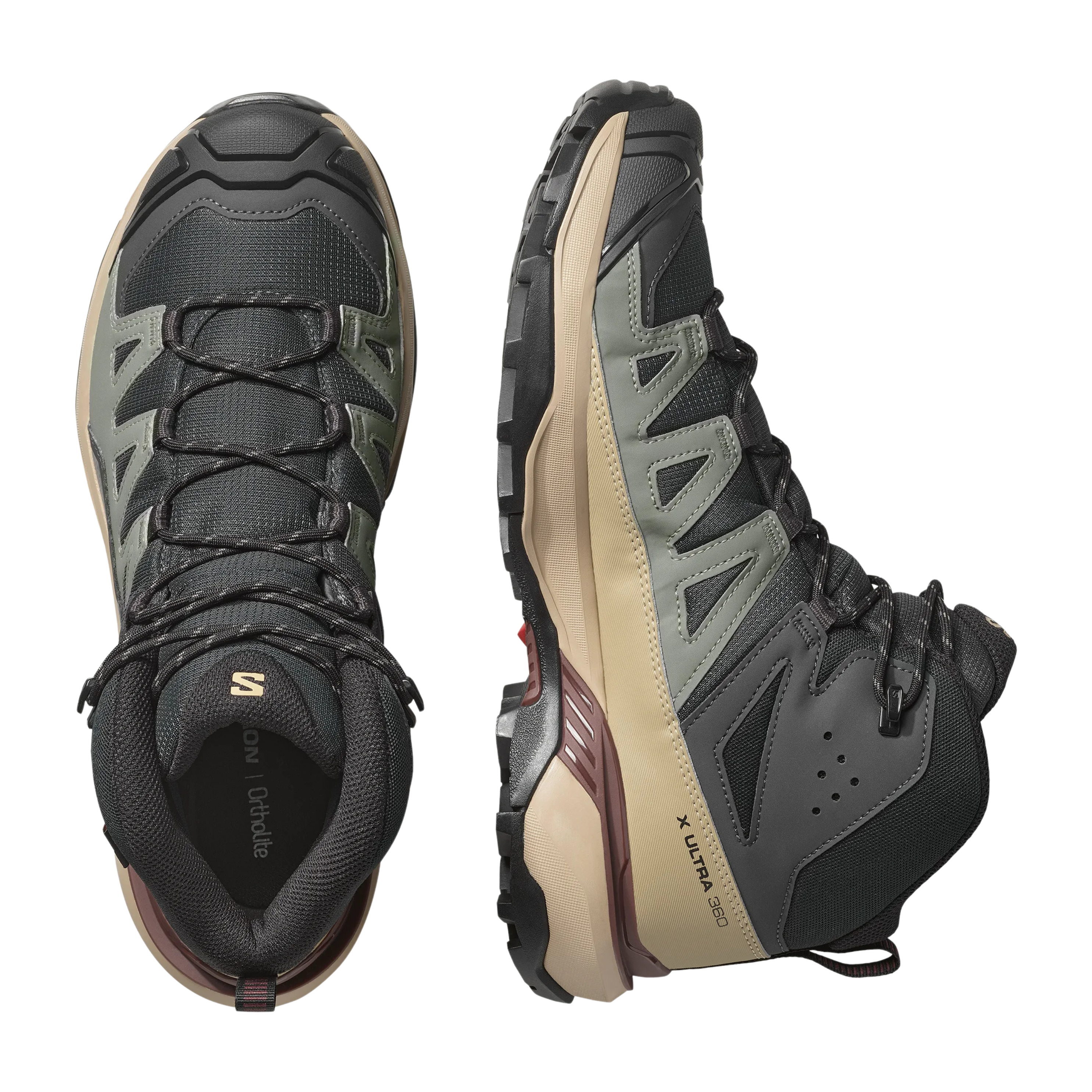 Salomon Men X Ultra 360 Mid Gore-Tex - Phantom Desert Tan