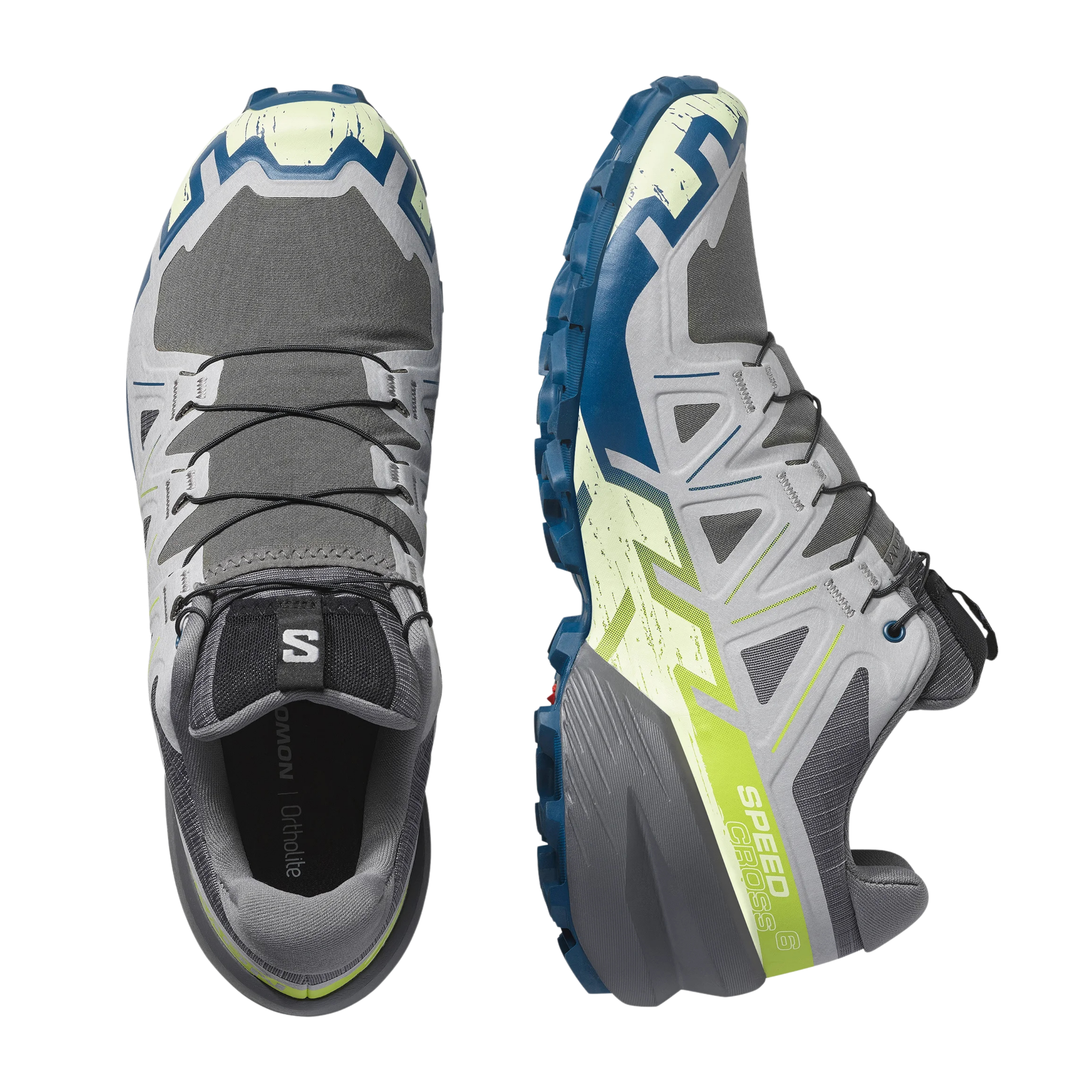 Salomon Men Speedcross 6 - Castlerock Lime Cream