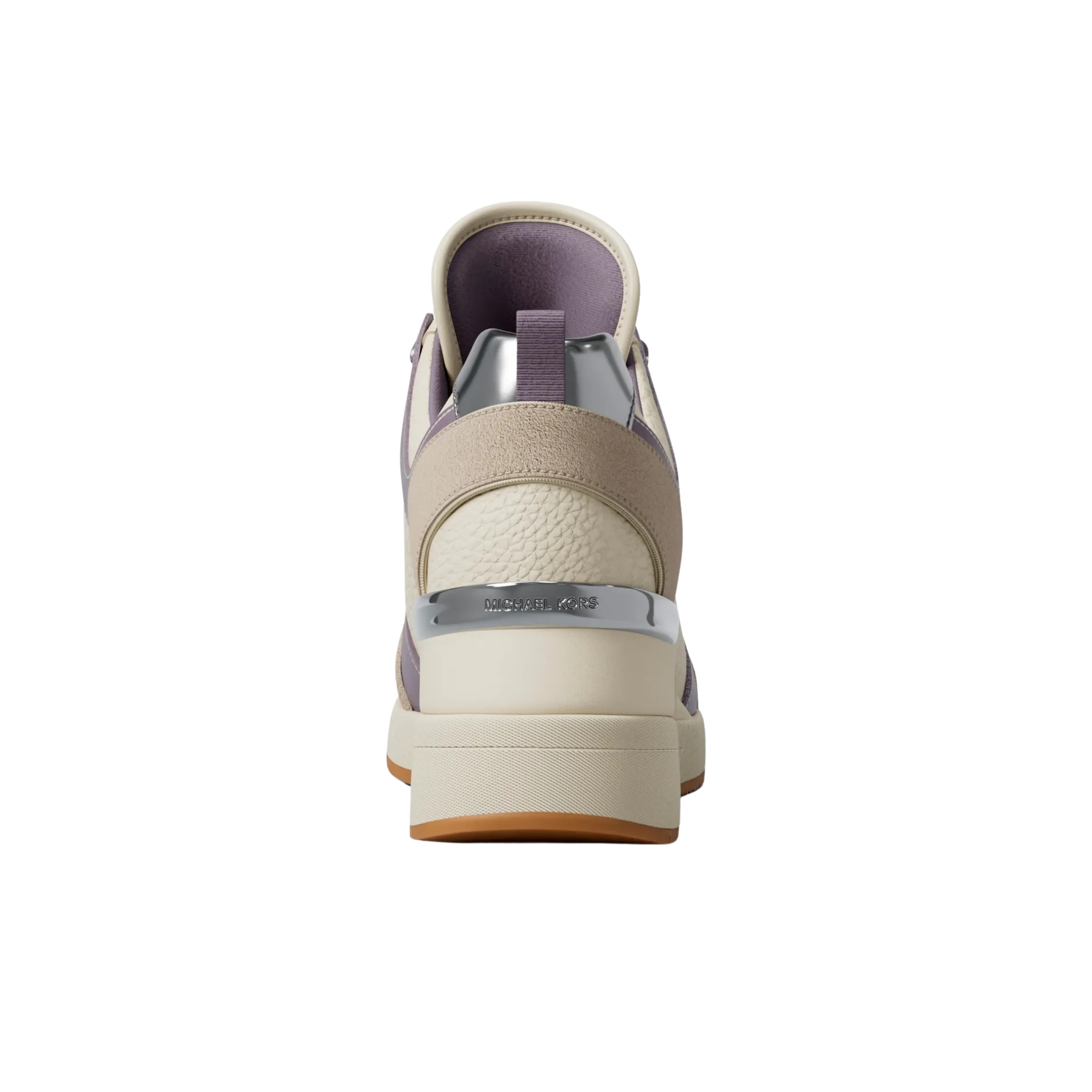 Michael Kors Women Georgie Mixed Media Trainer - Lilac