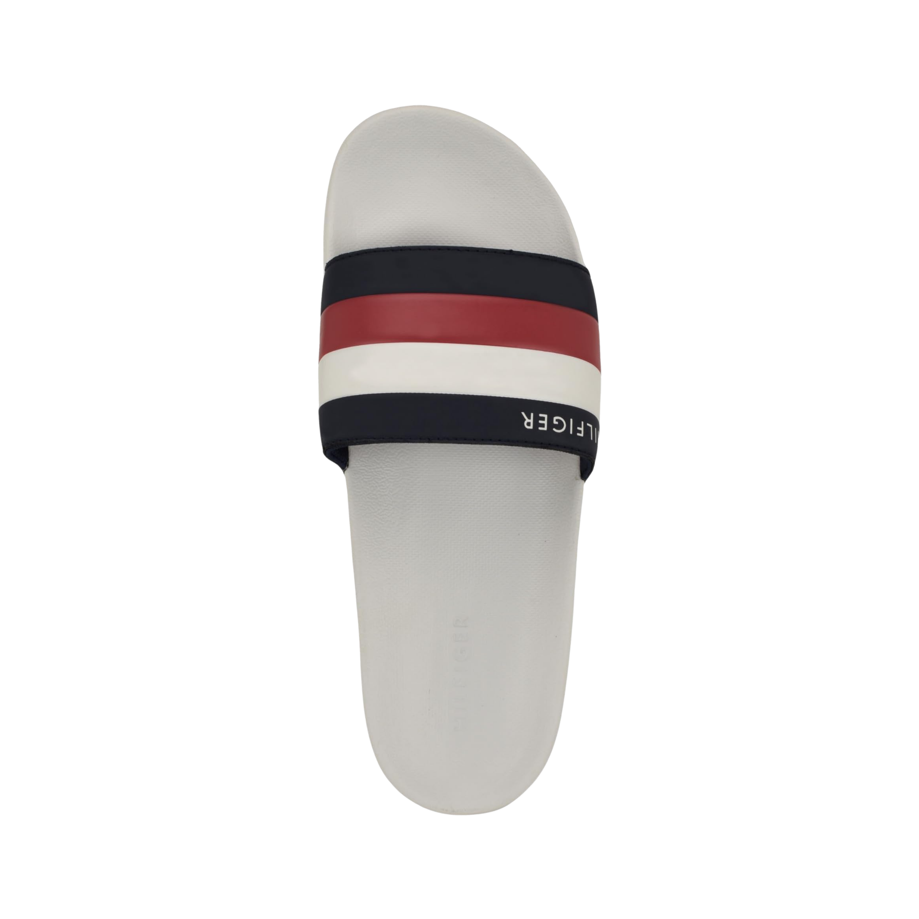 Tommy Hilfiger Men Rozi Slide Sandal - White Multi