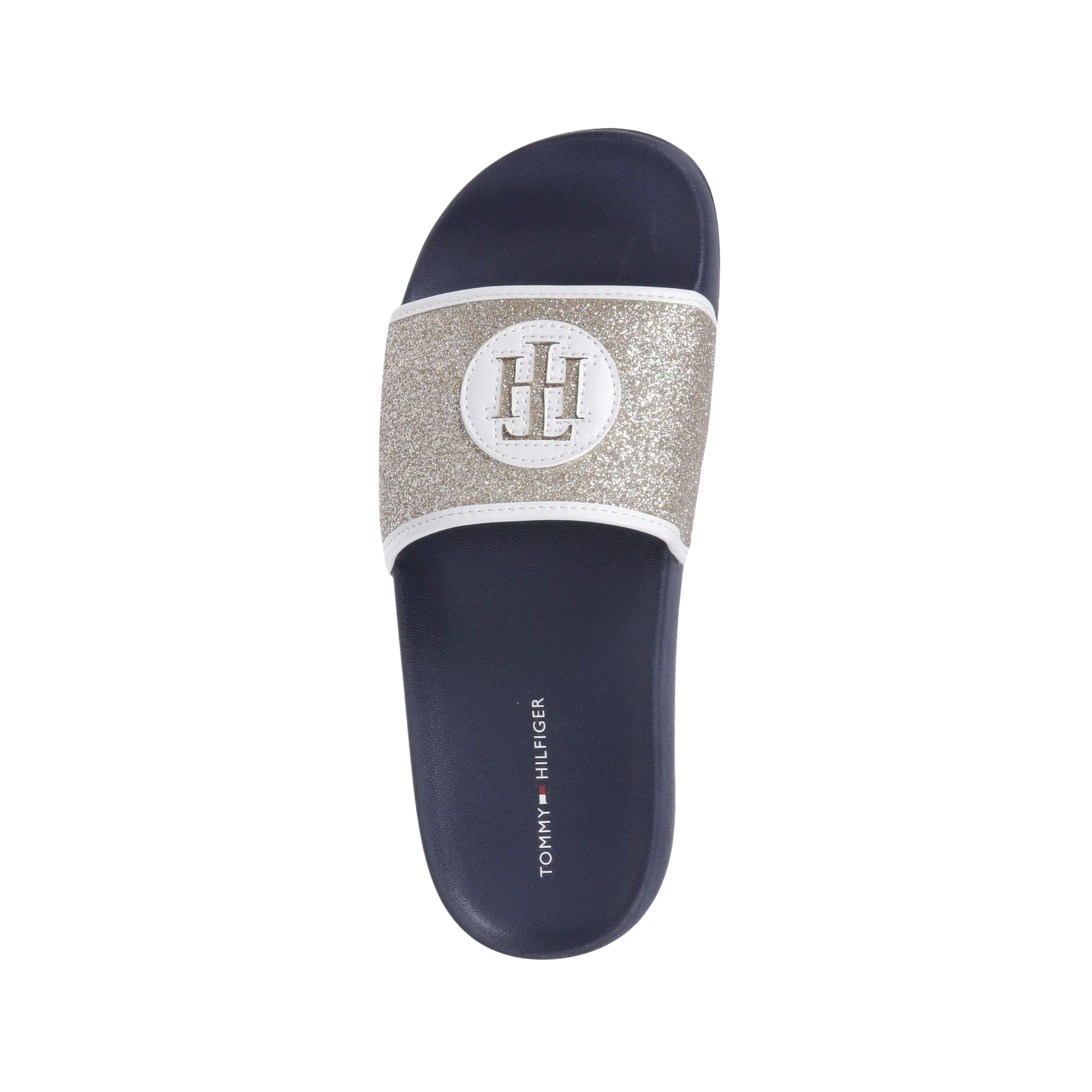 Tommy Hilfiger Women Danaa Slide - Light Gold White