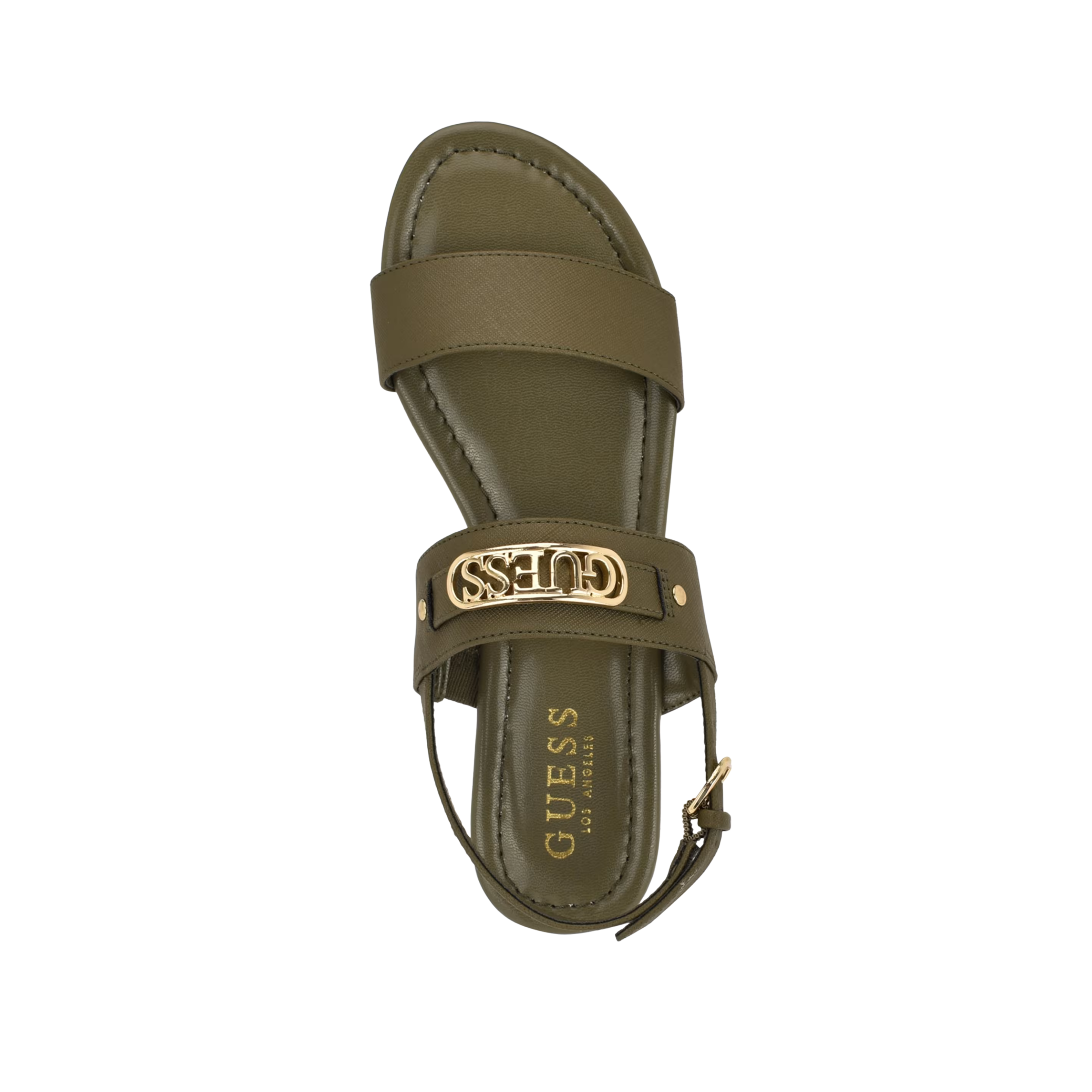 Guess Women Lennia Back Strap Sandals - Green