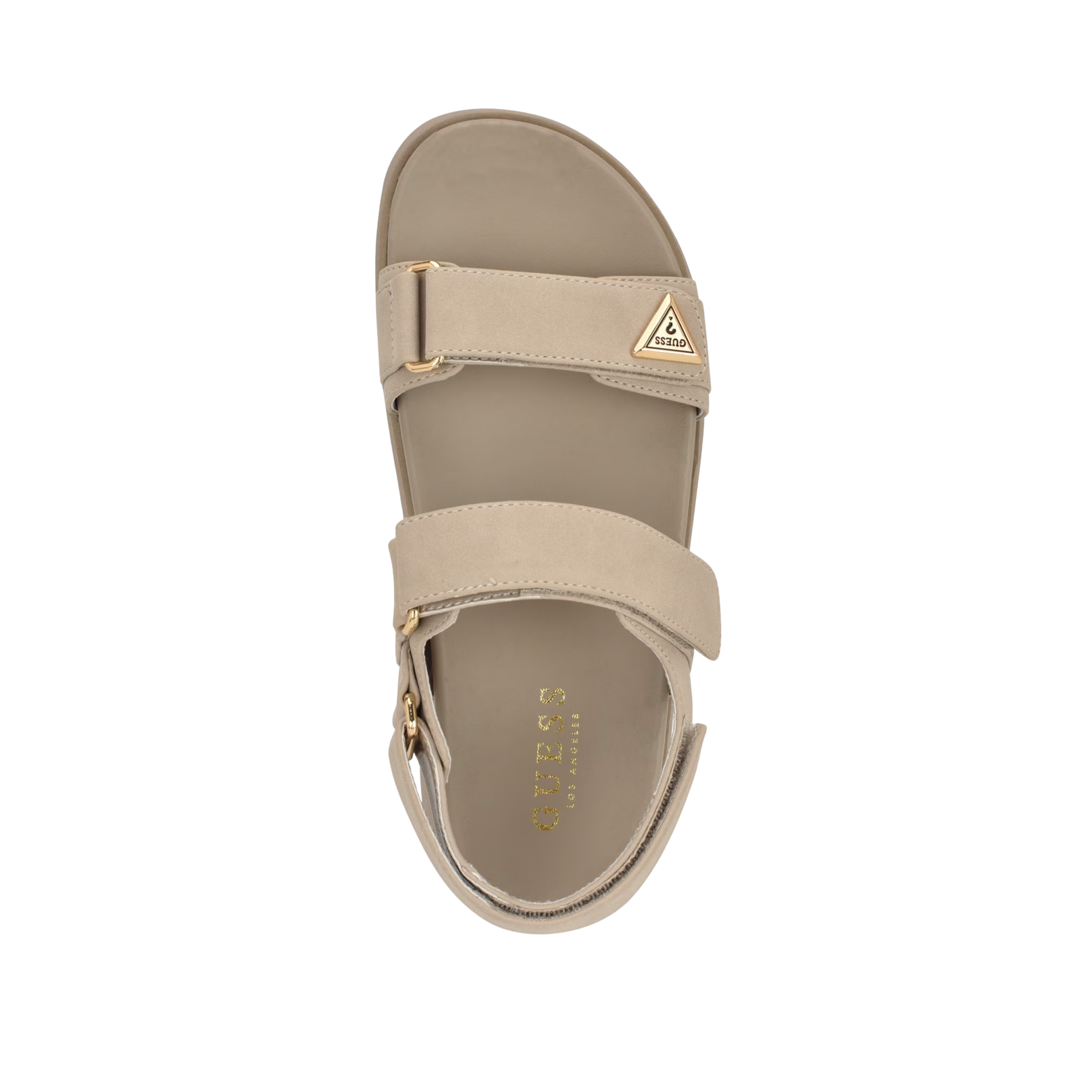Guess Women Jimmee Strap Sandals - Beige