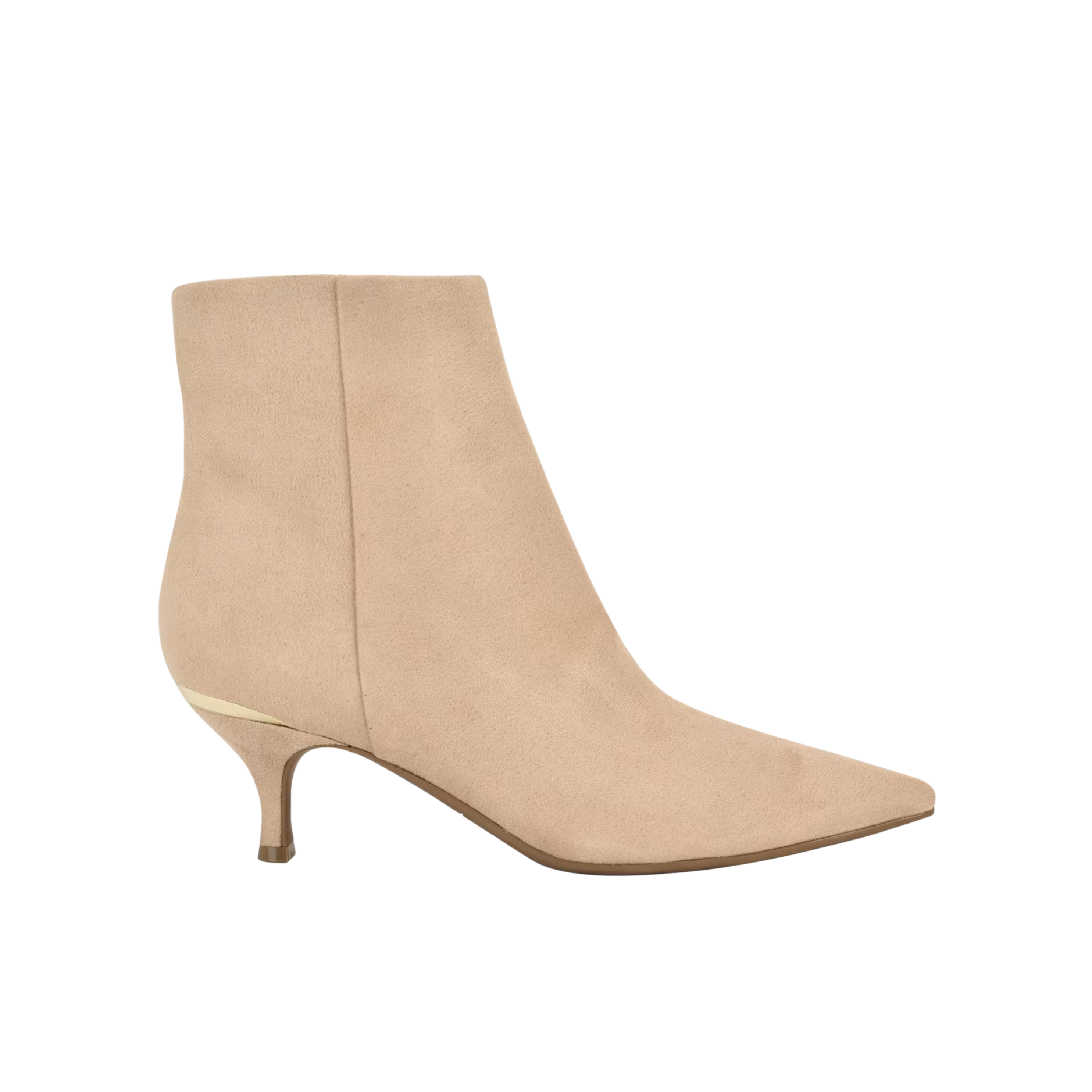 Guess Women Spar Kitten Heel Bootie - Beige