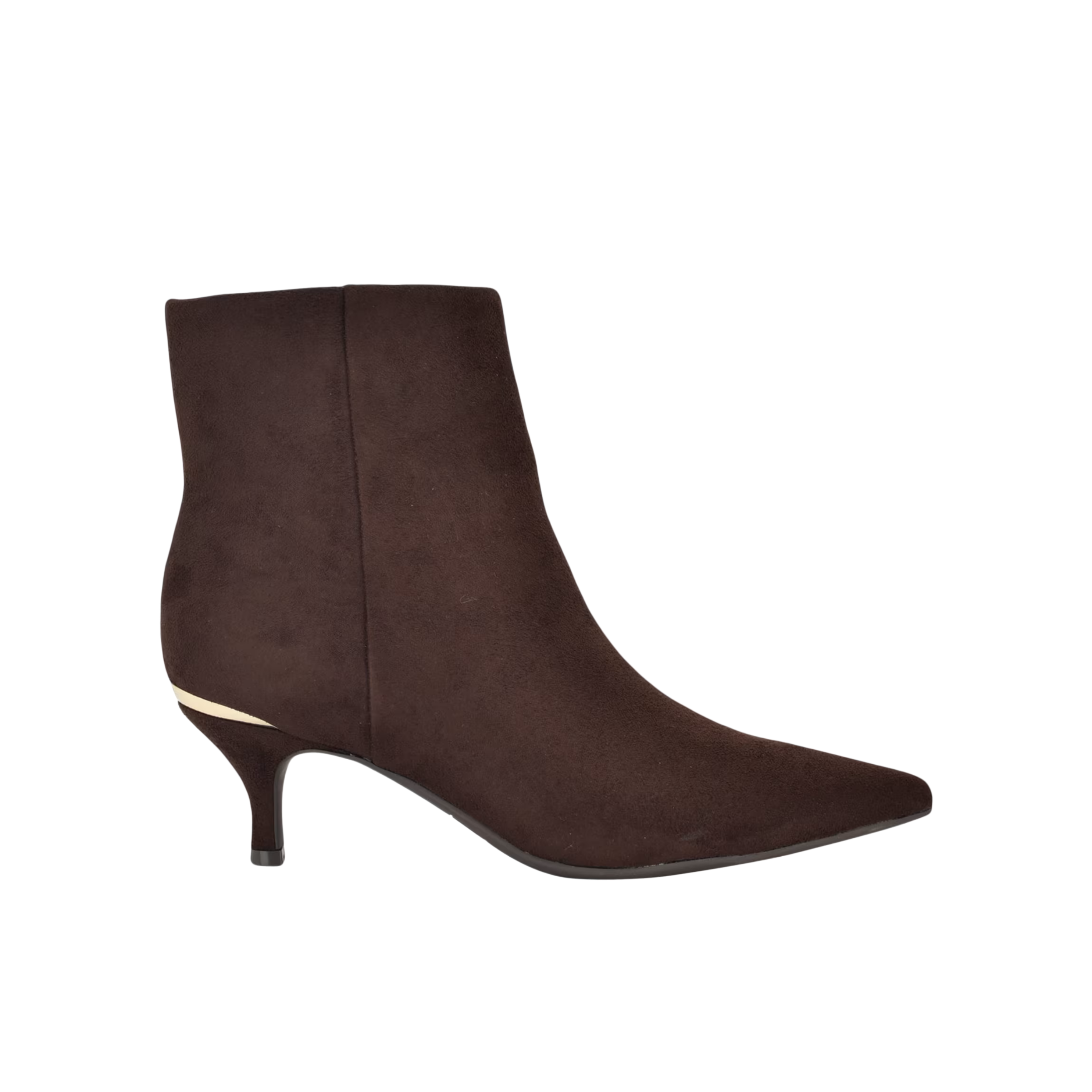 Guess Women Spar Kitten Heel Bootie - Brown