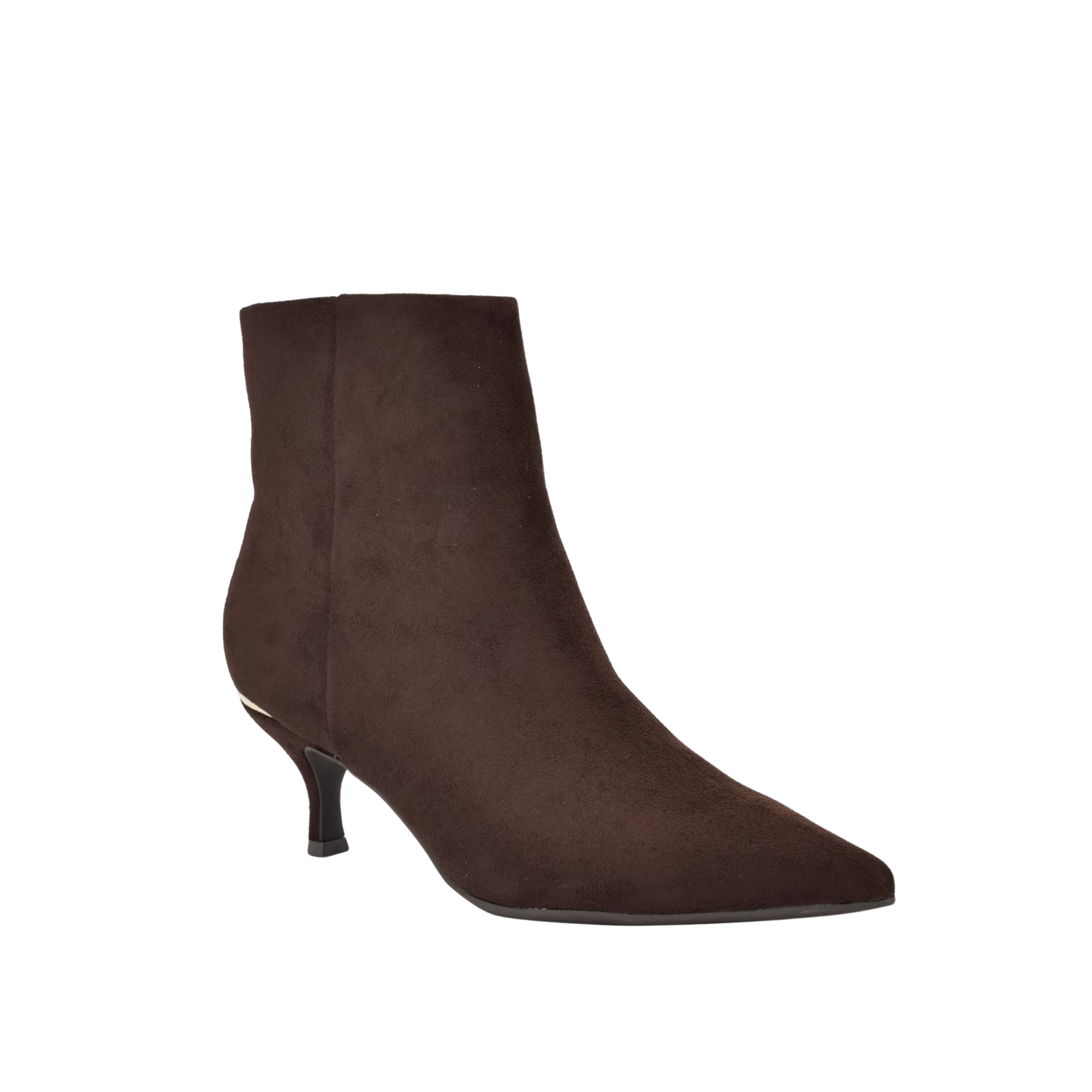 Guess Women Spar Kitten Heel Bootie - Brown