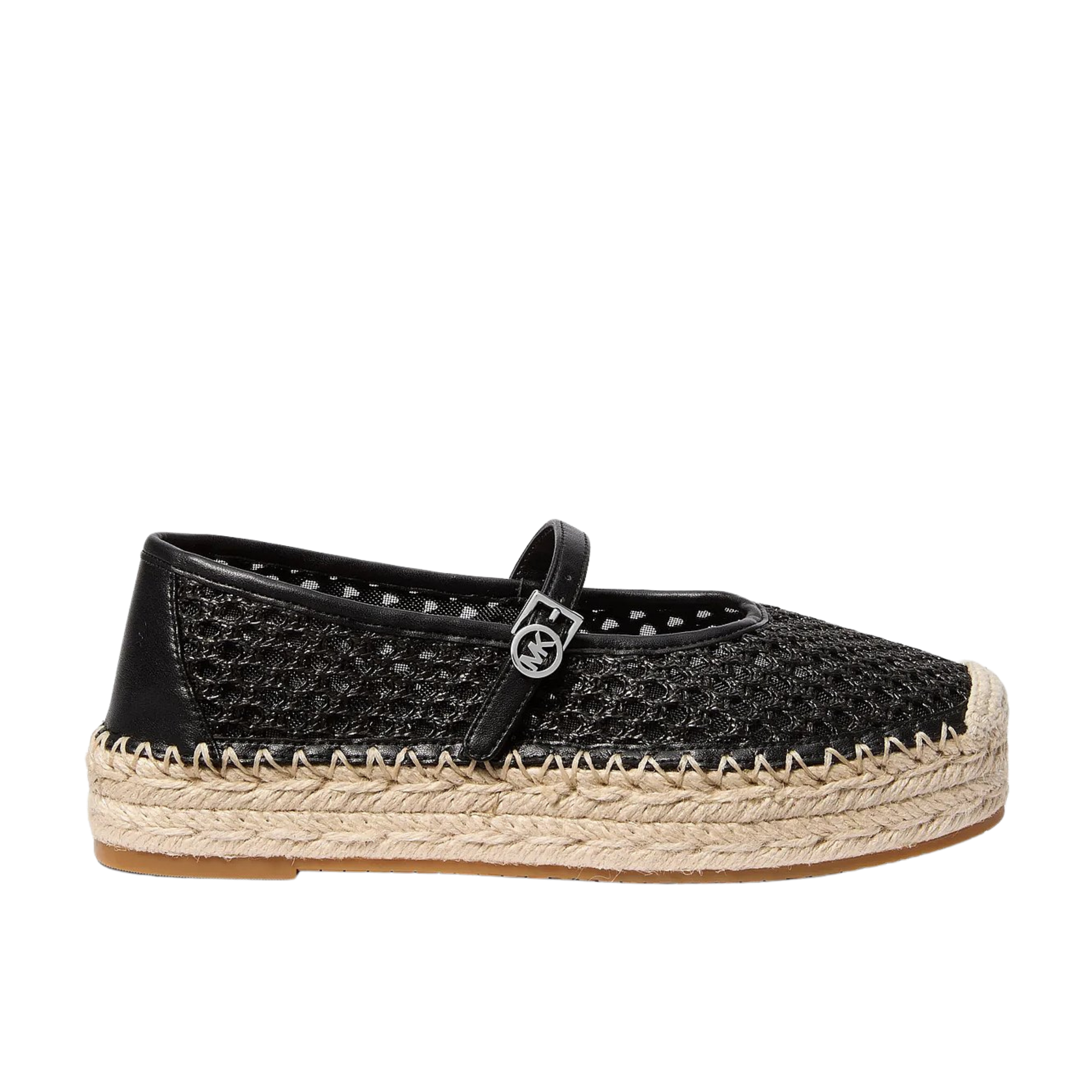 Michael Kors Women Belina Signature Logo Platform Espadrille - Black