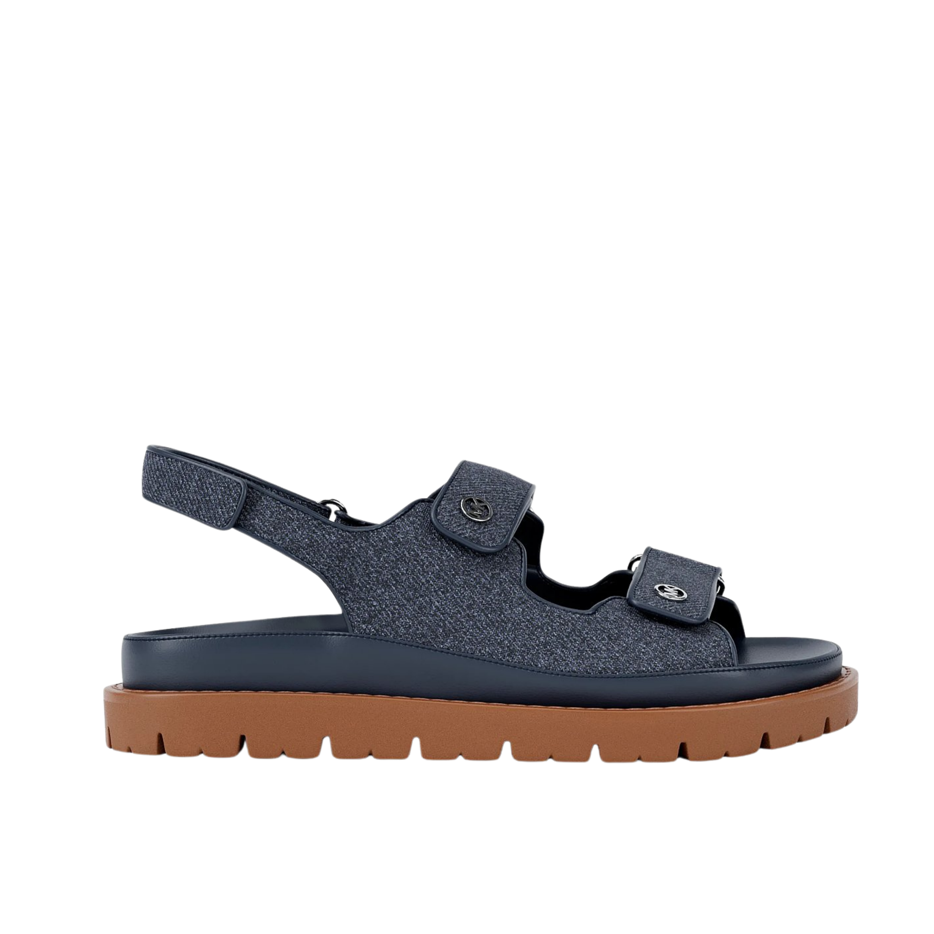 Michael Kors Women Holland Denim Sandal - DK VT Bluwsh