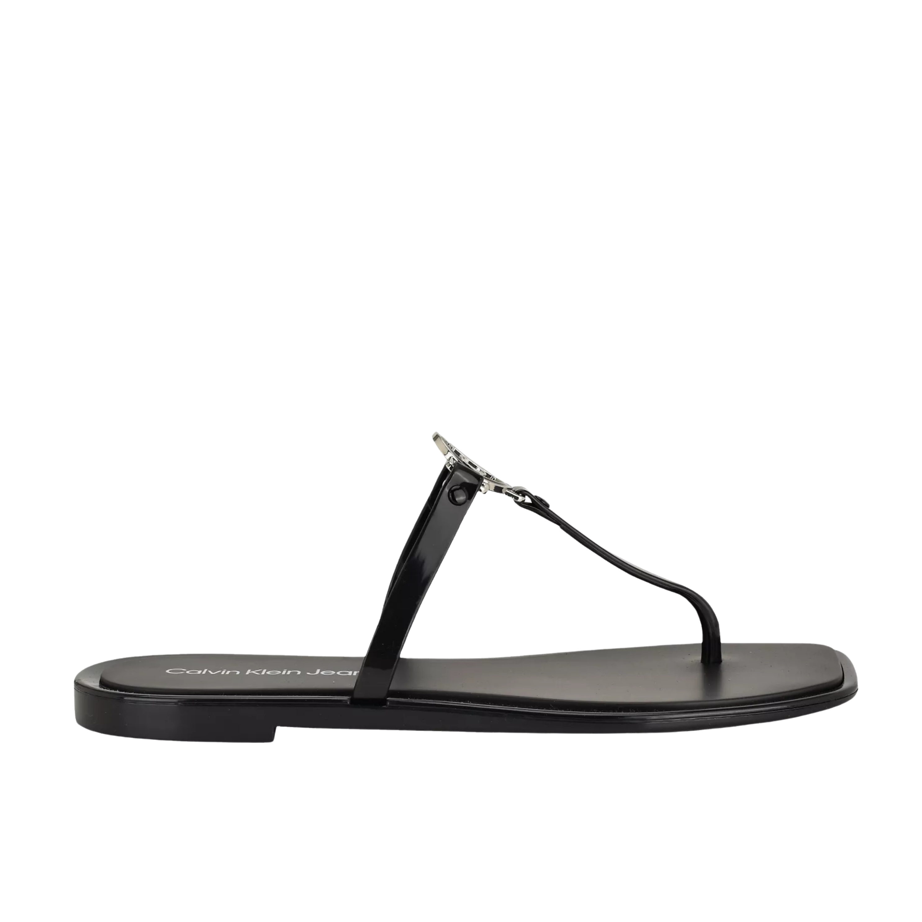 Calvin Klein Women Ellye Jelly Sandal - Black
