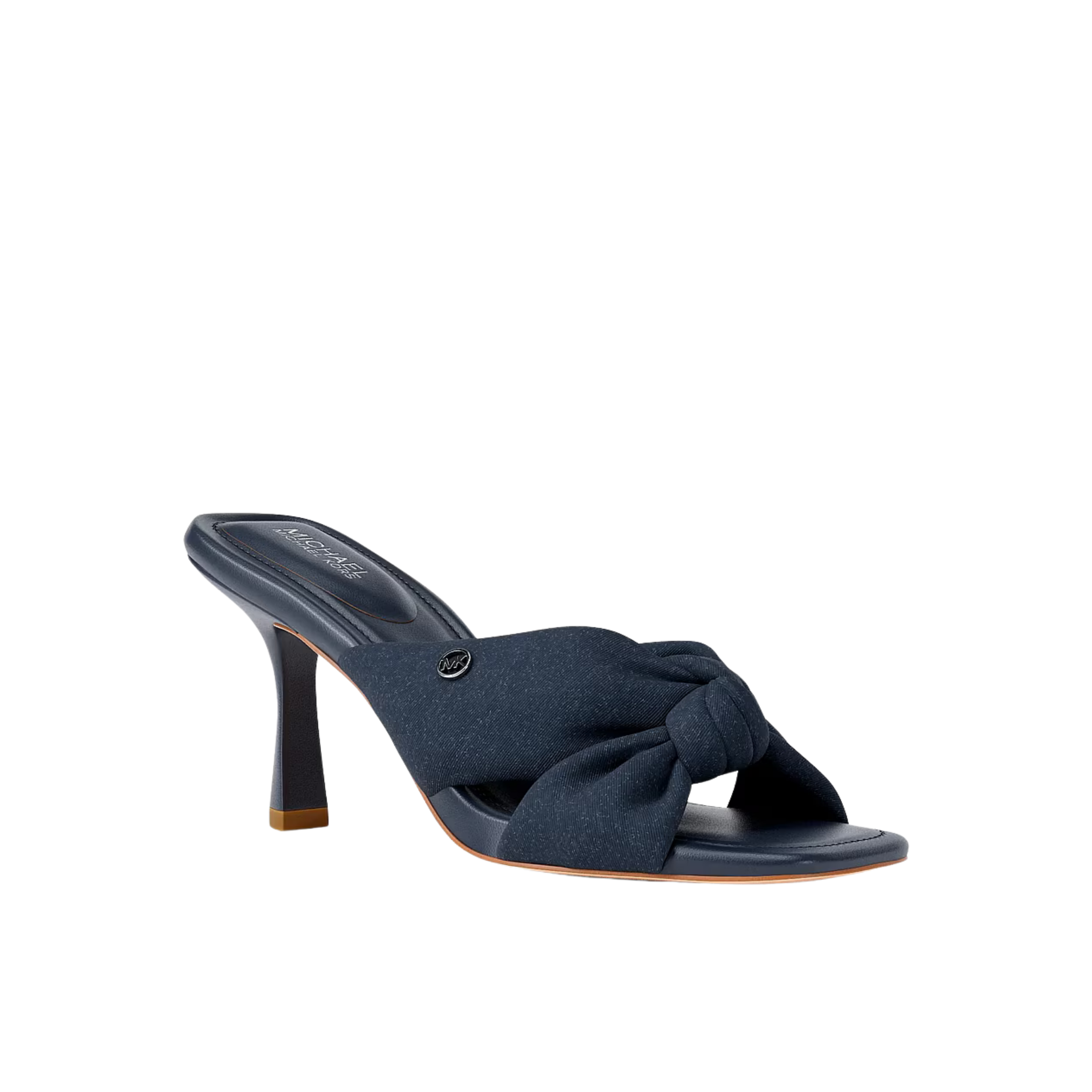 Michael Kors Women Elena Cotton Sandal - DK VT Bluwsh