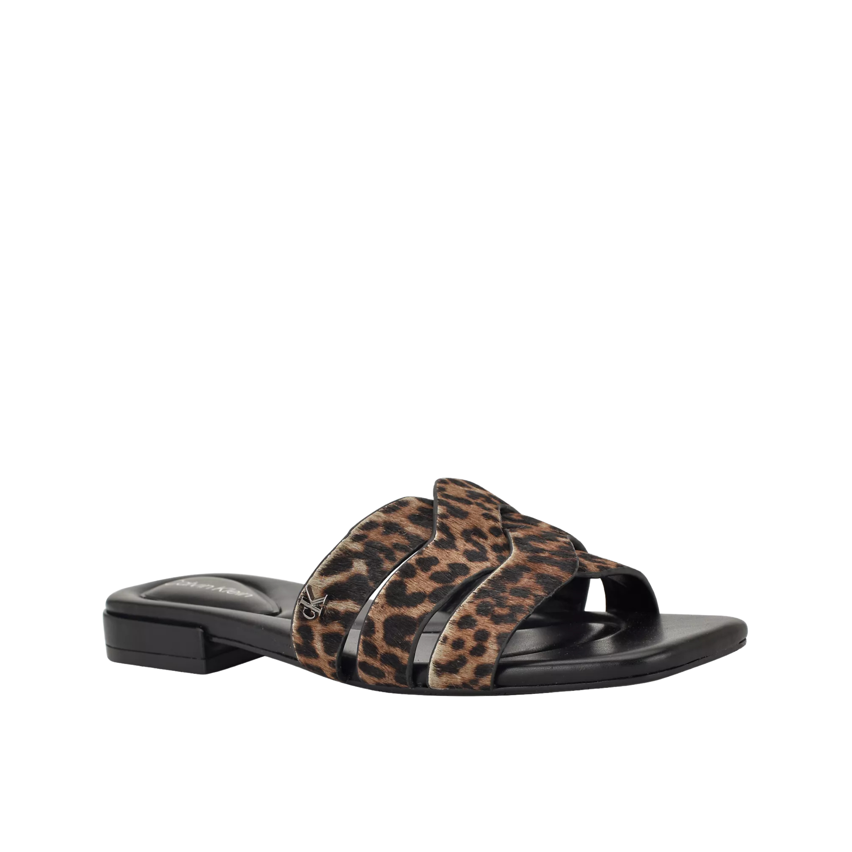 Calvin Klein Women Tishaly Sandal - Dark Natural