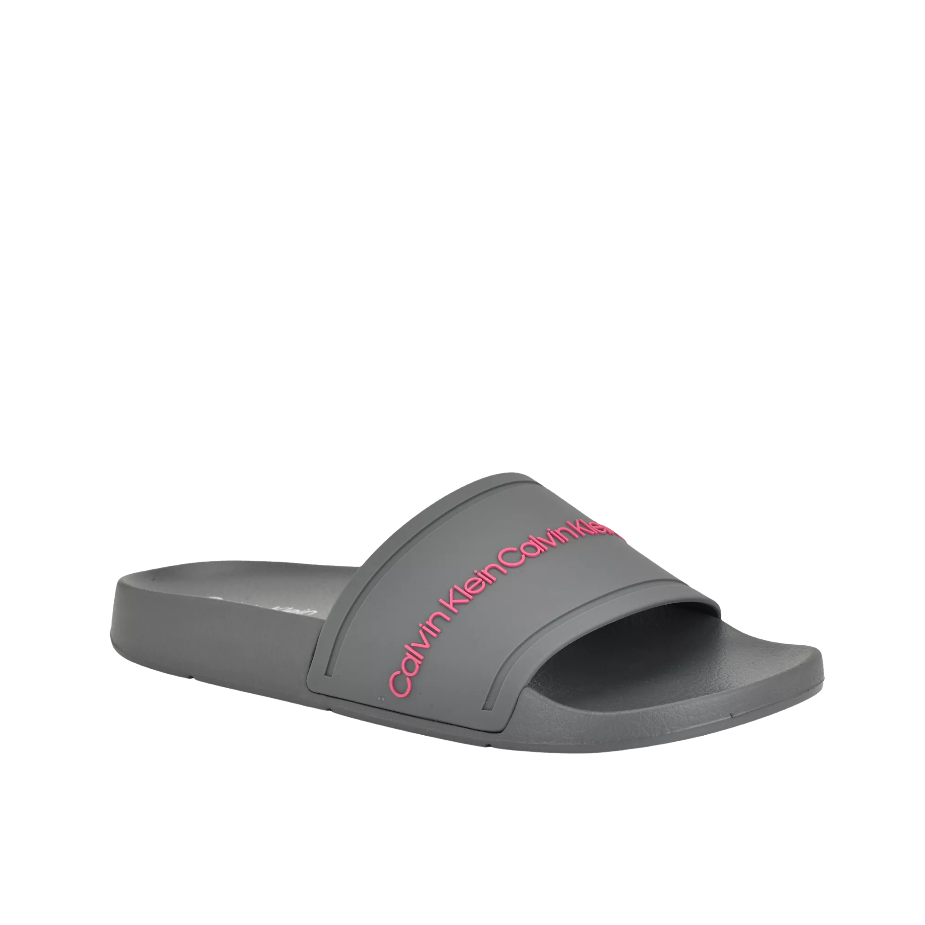 Calvin Klein Women Anyka Slide - Dark Grey