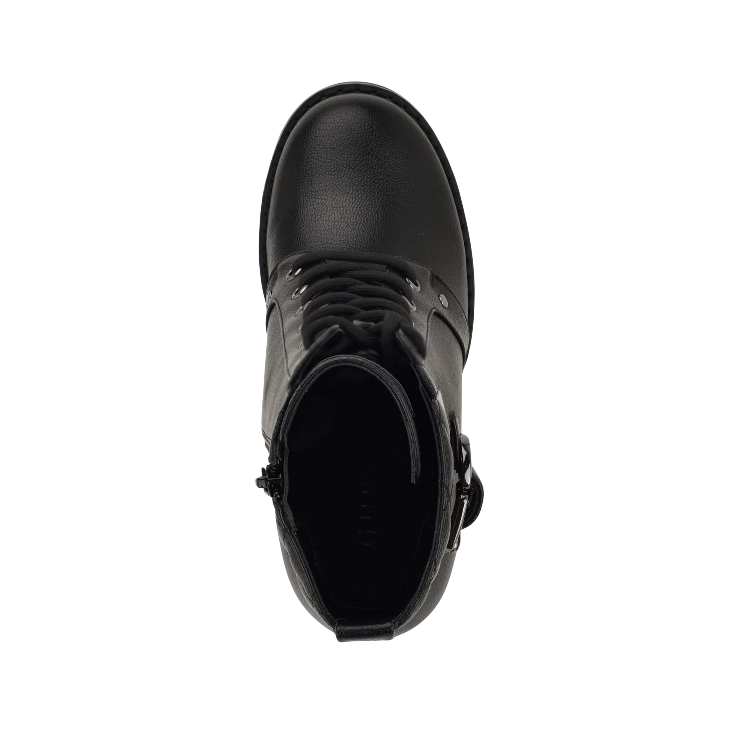 Guess Women Novvia Heeled Hiker Booties - Black