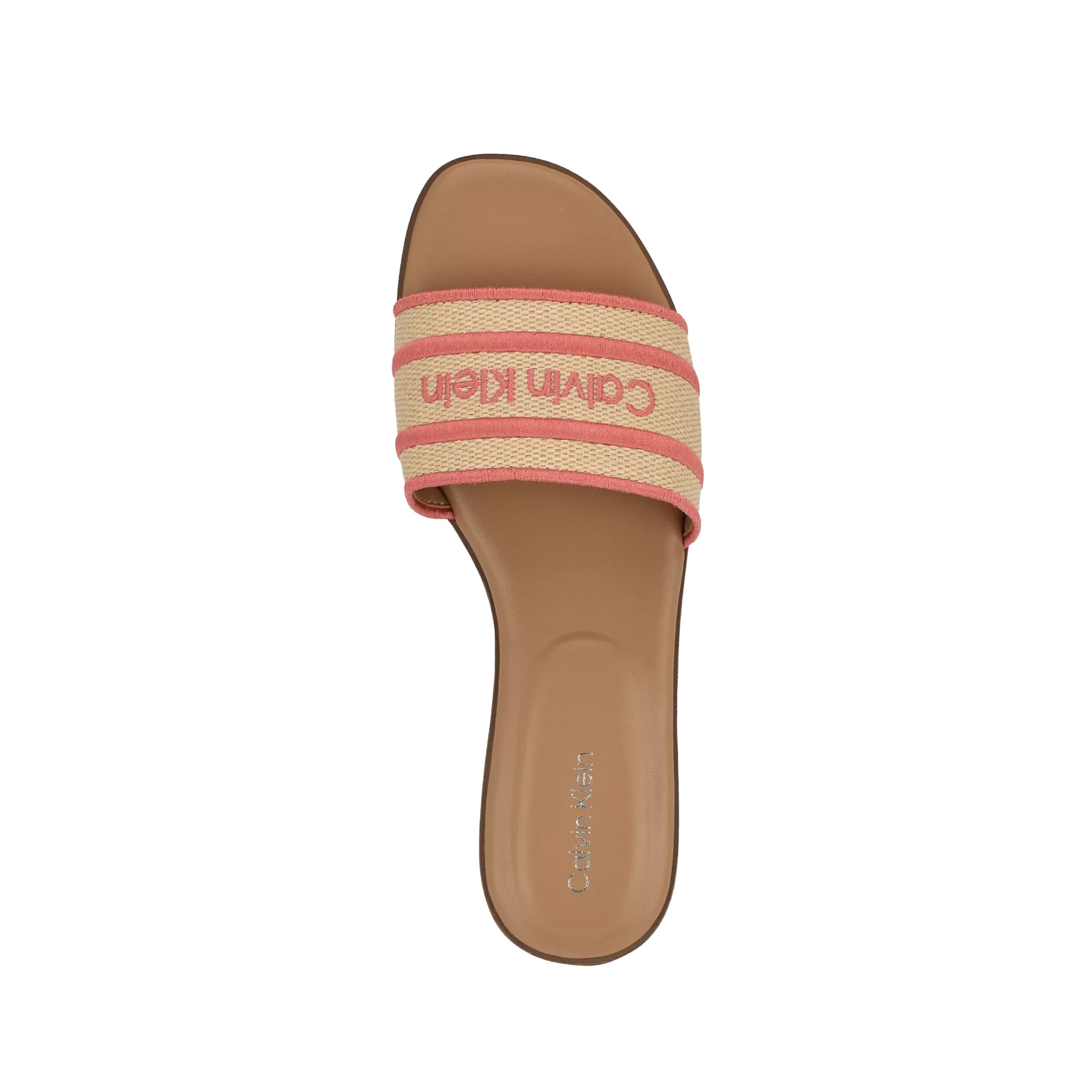 Calvin Klein Women Kendell Sandal - Natural Brite Coral