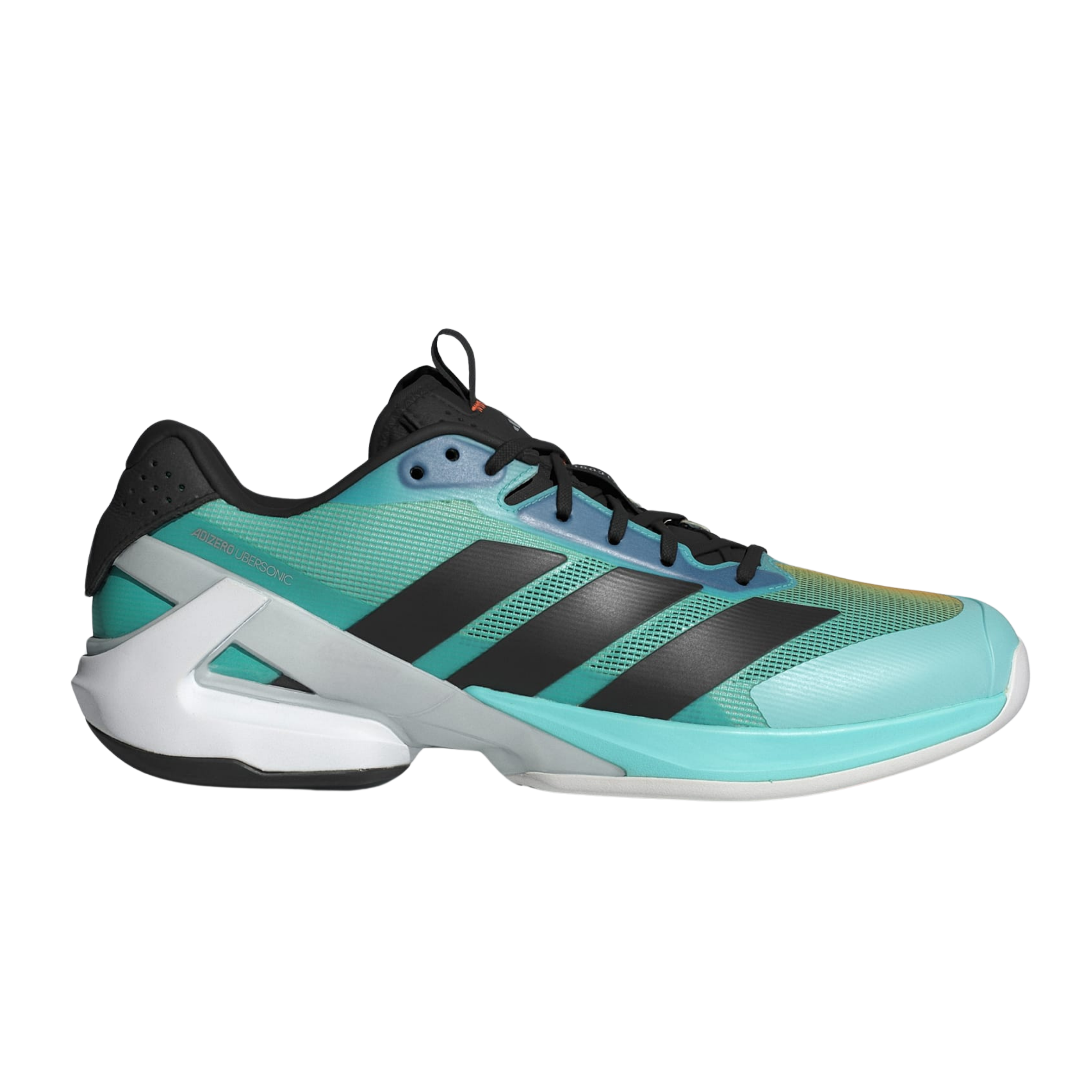 Adidas Men Adizero Ubersonic 5 Tennis - Flash Aqua Core Black Lucid Orange