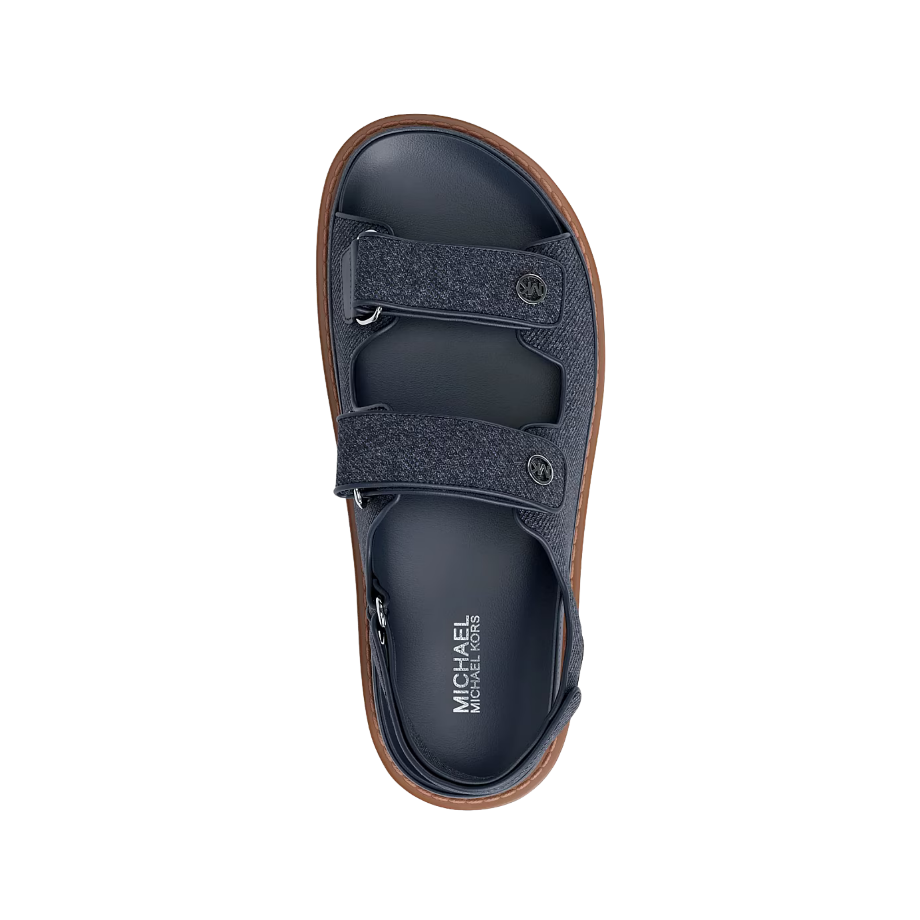 Michael Kors Women Holland Denim Sandal - DK VT Bluwsh