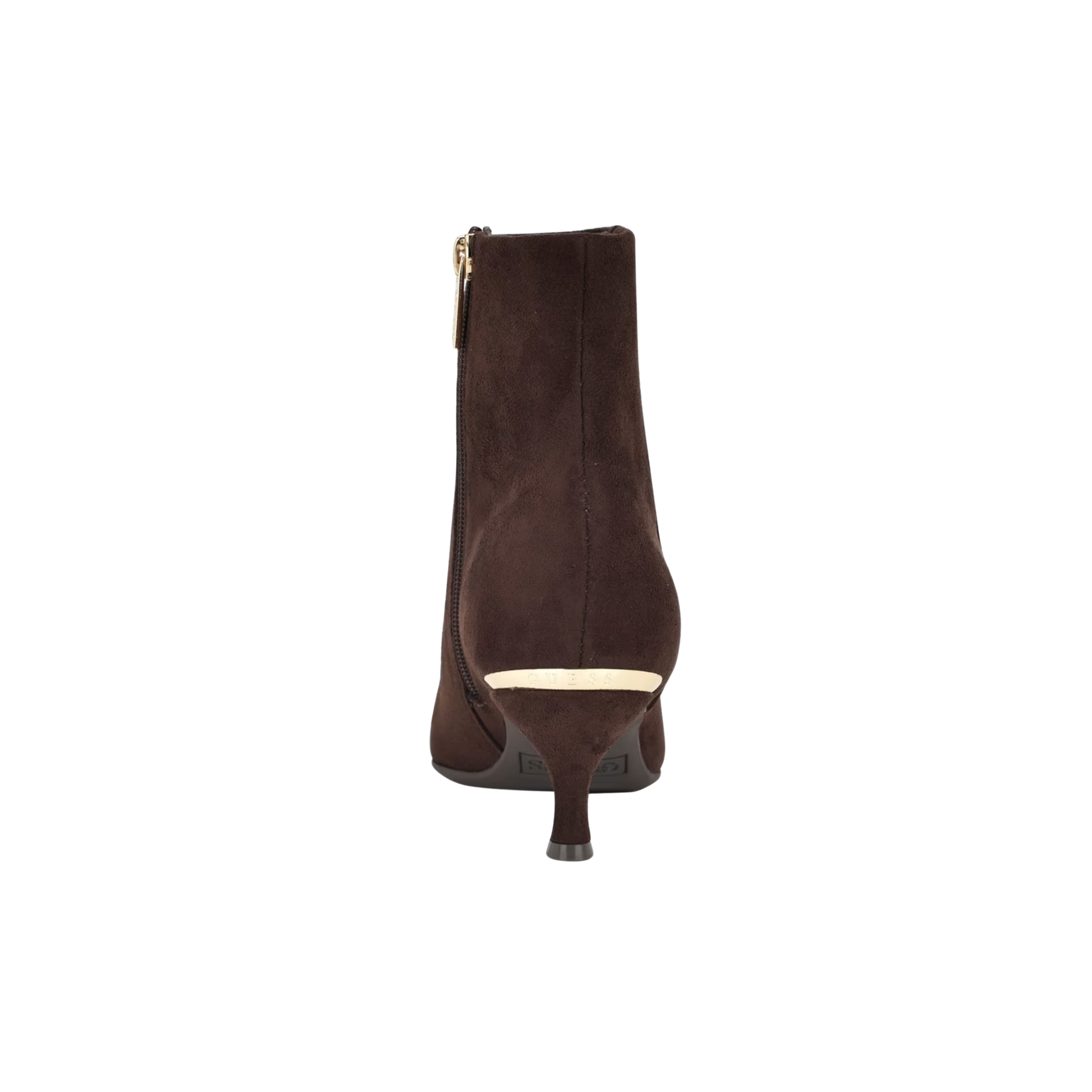 Guess Women Spar Kitten Heel Bootie - Brown