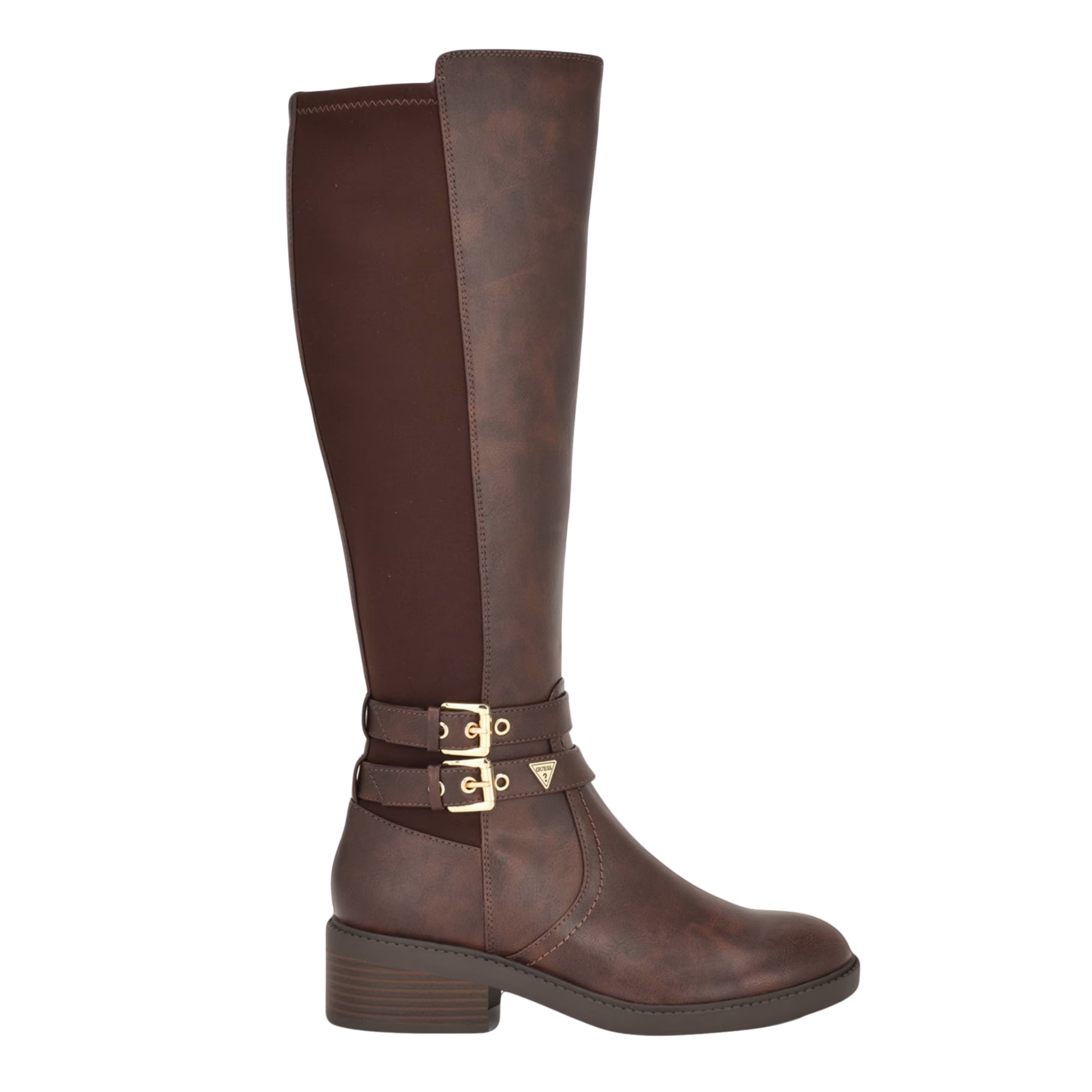 Guess Women Partha Tall Riding Boots - Brown