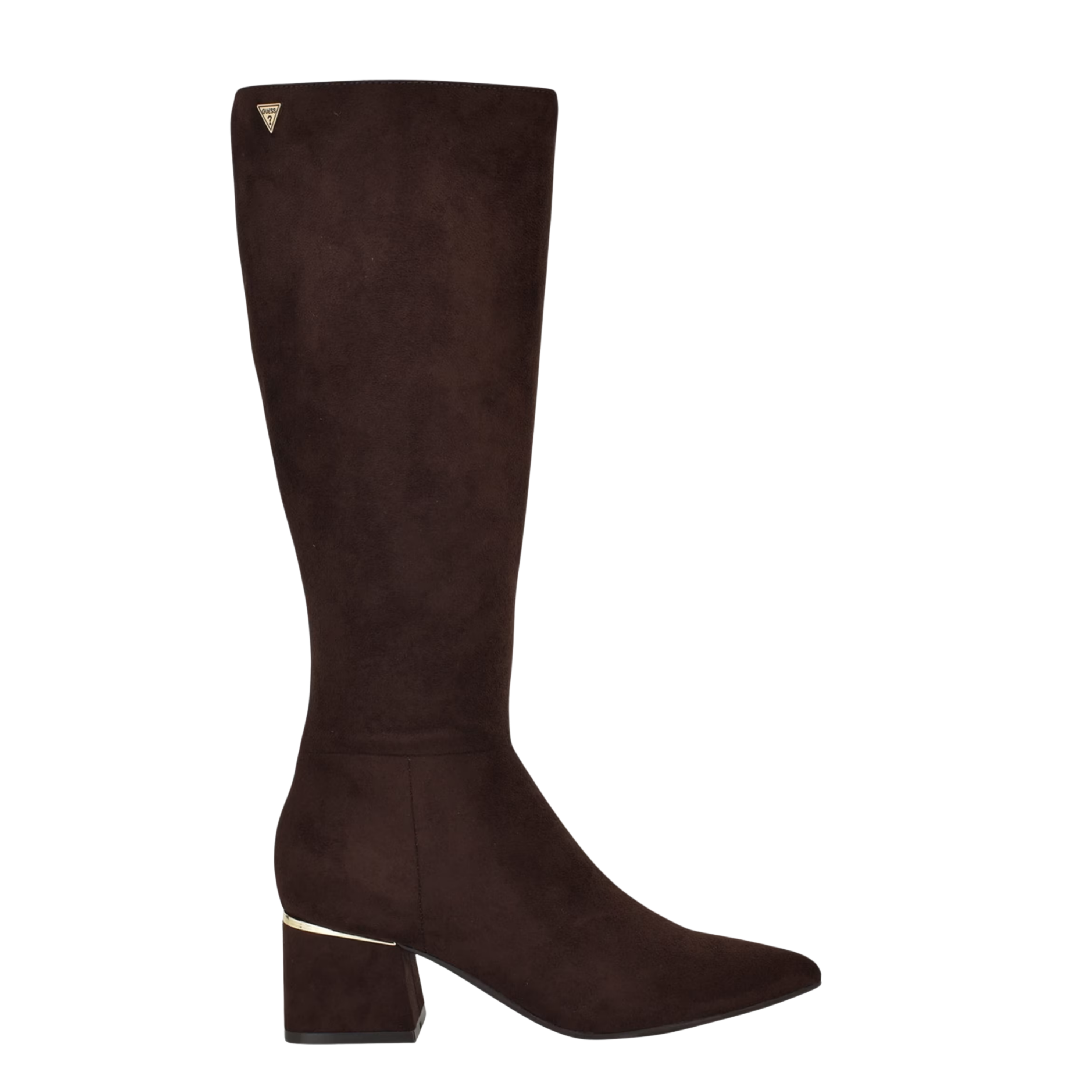 Guess Women Hoppers Suede Tall Dressy Boots - Brown
