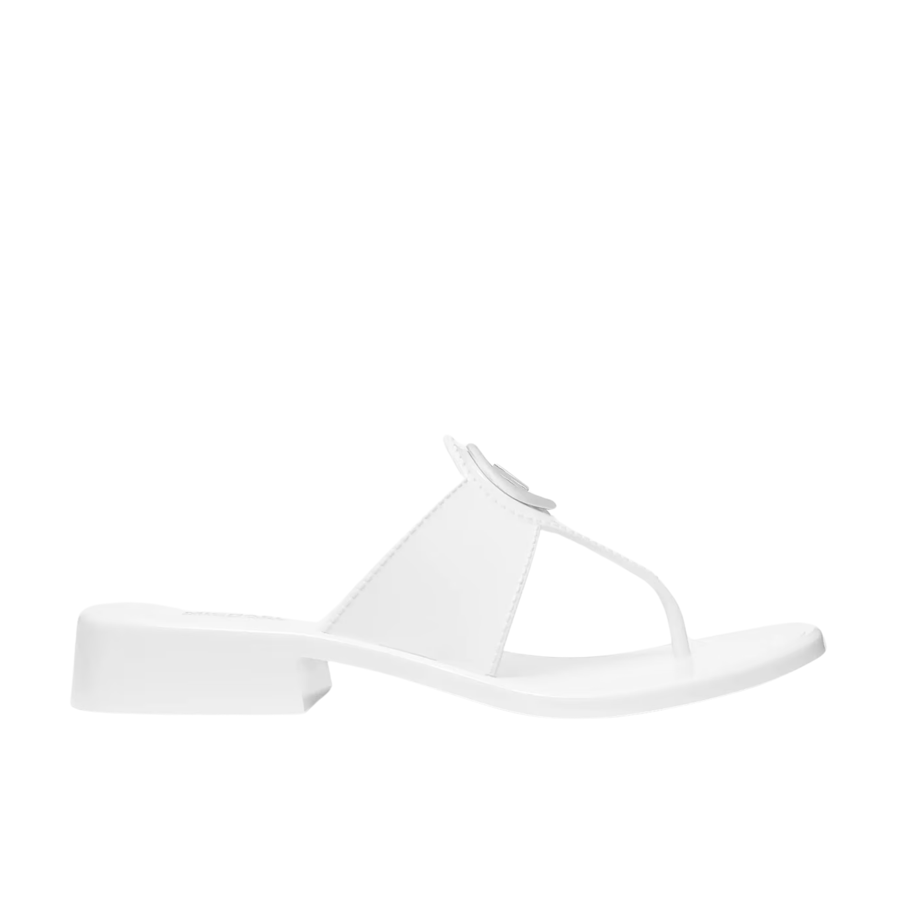 Michael Kors Women Hannah Jelly T Strap Sandal - Optic White