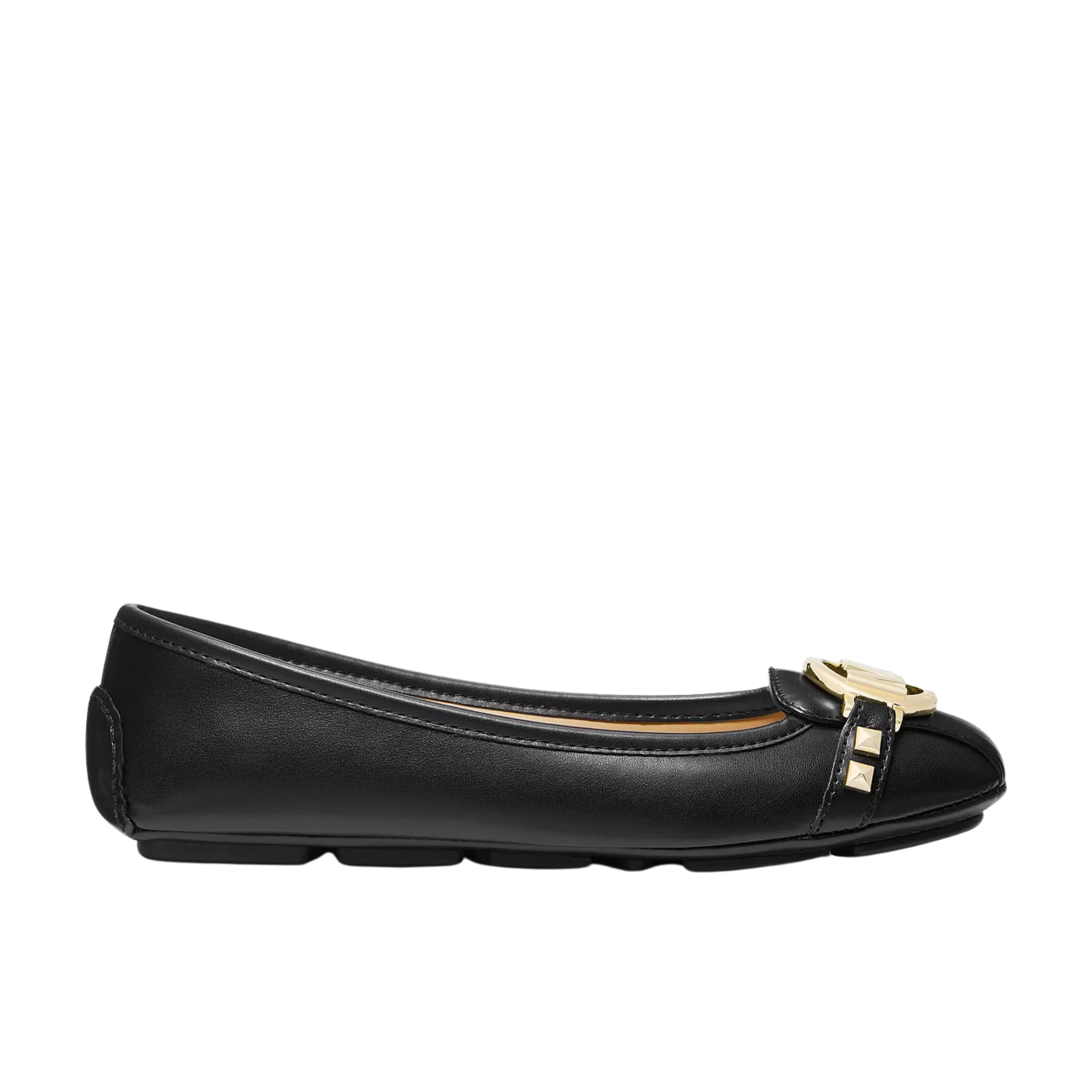 Michael Kors Women Fulton Studded Moccasin - Black Gold
