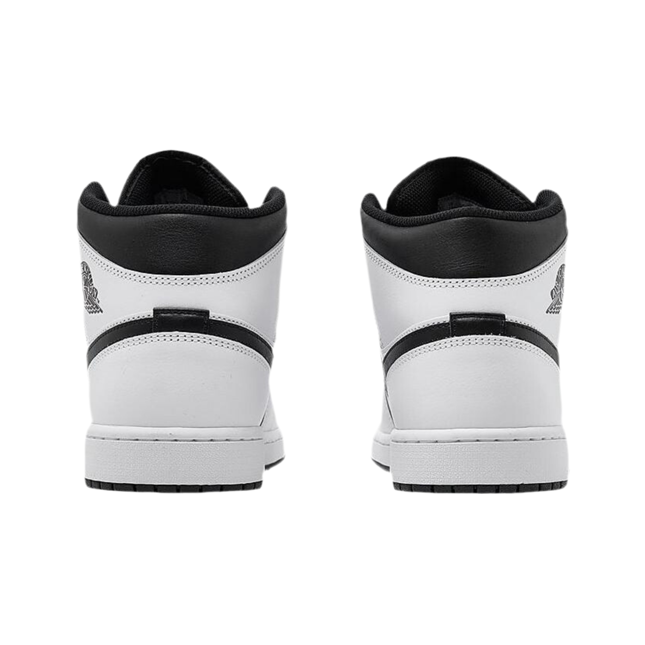 Nike Men's Air Jordan Retro 1 Mid - White Black White